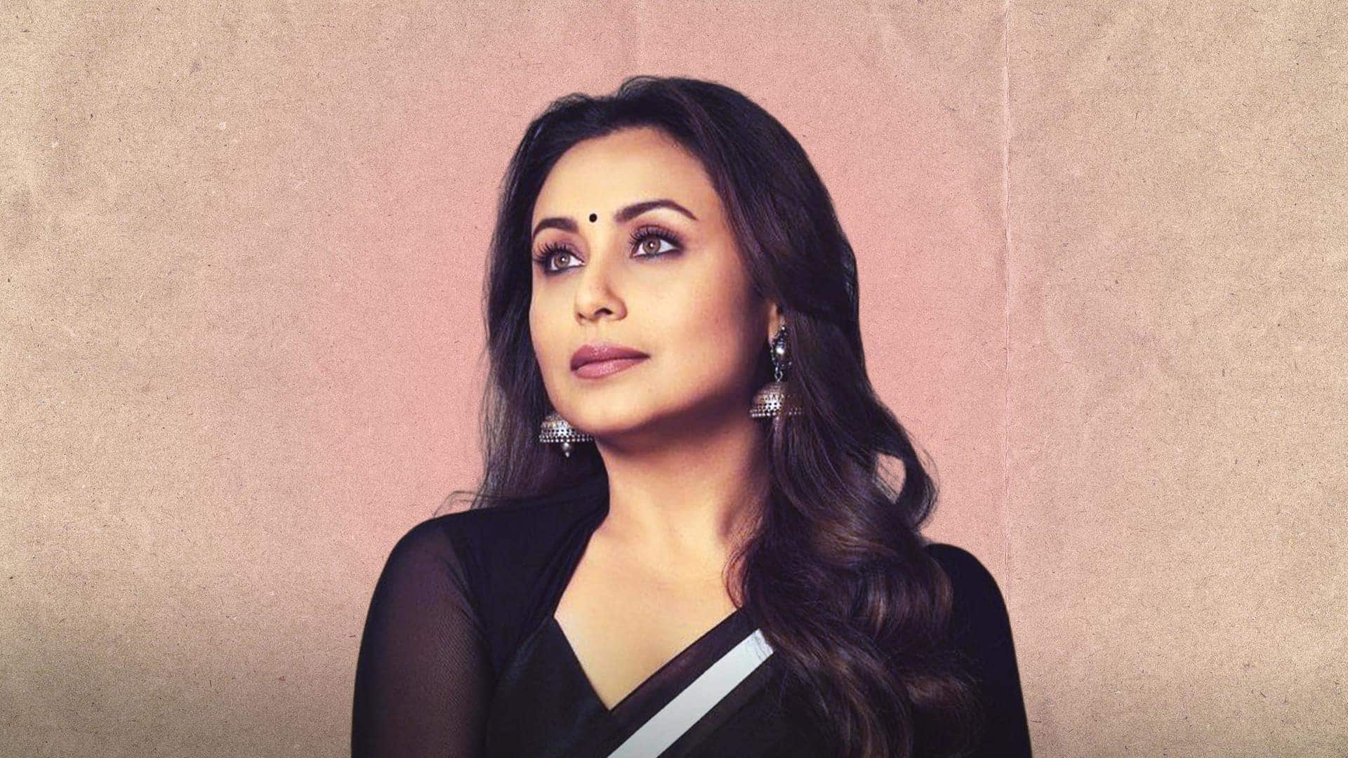 'Truly blessed': Rani Mukerji celebrates 30 years in cinema