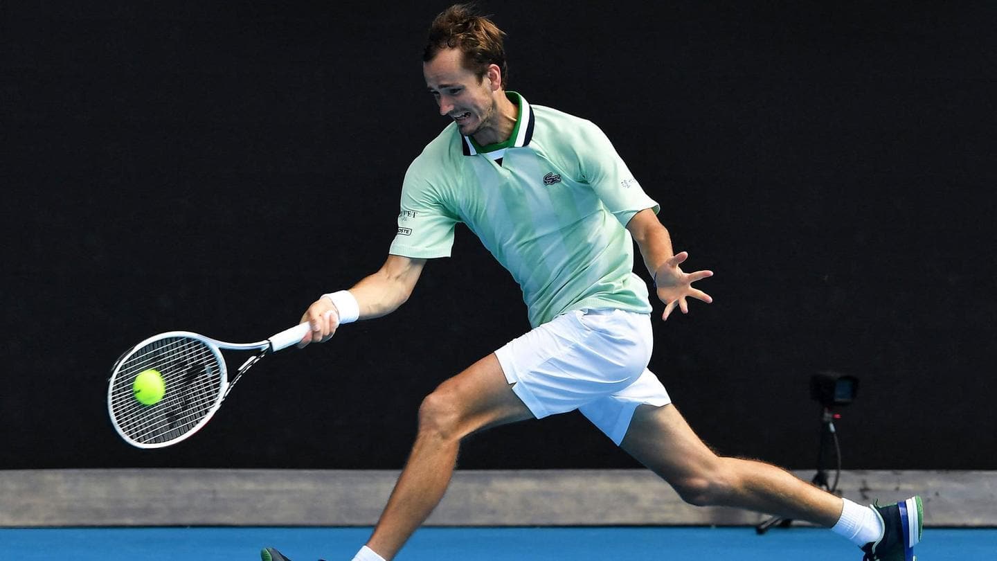 Australian Open: Medvedev thrashes van de Zandschulp, reaches fourth round