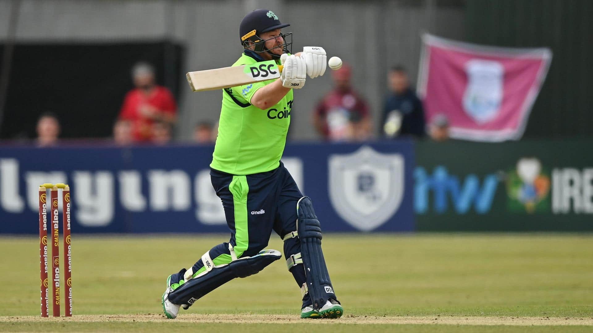 Paul Stirling records his 13th duck in men's T20Is: Stats 