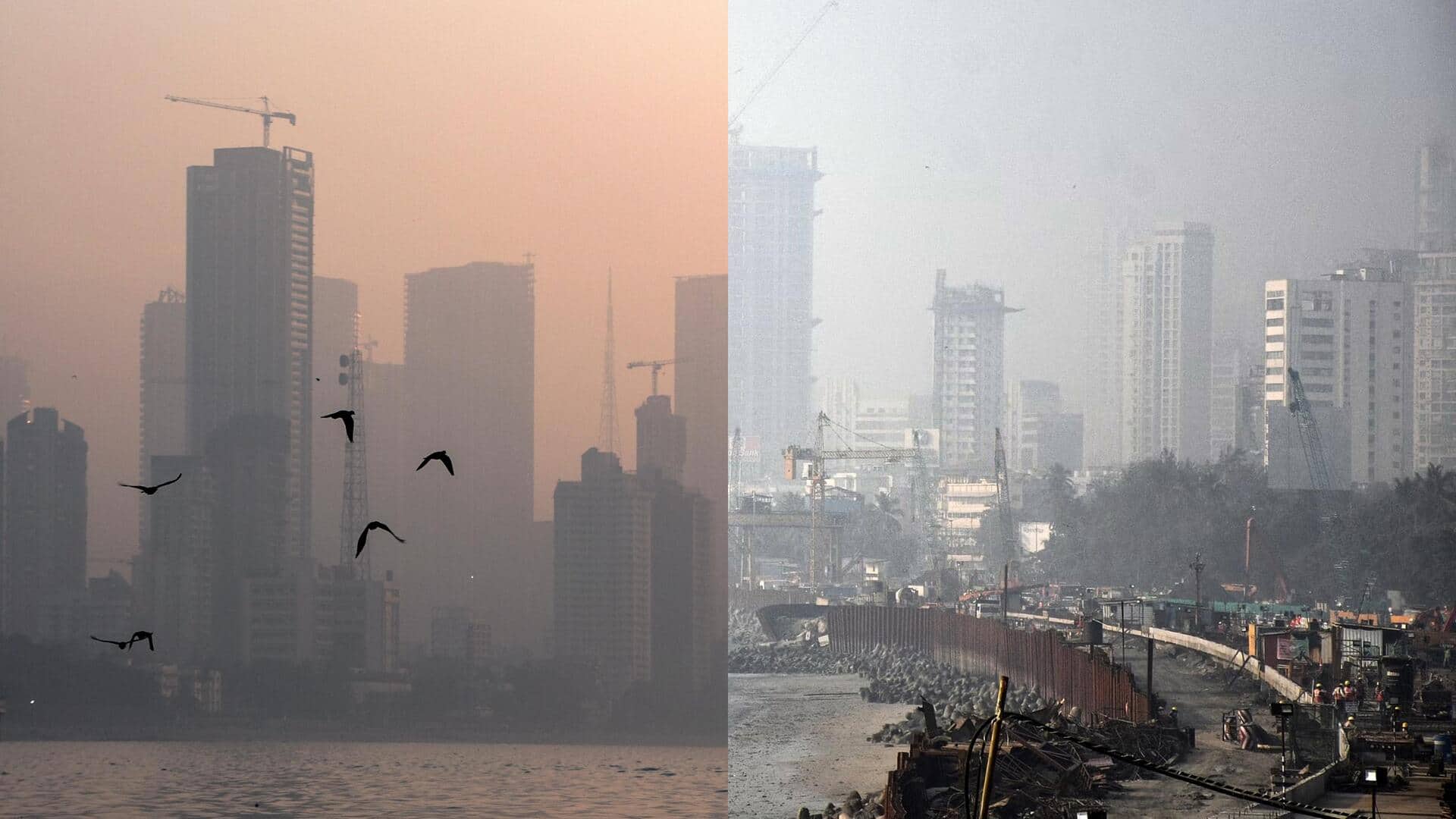 Mumbai's air quality worse than Delhi for the first time