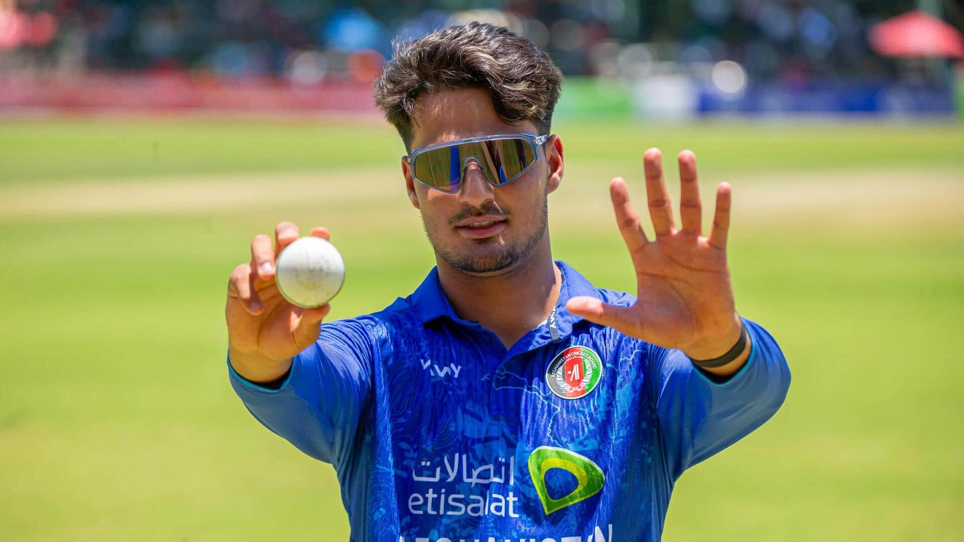 Afghanistan spinner Allah Ghazanfar claims his 2nd ODI fifer: Stats