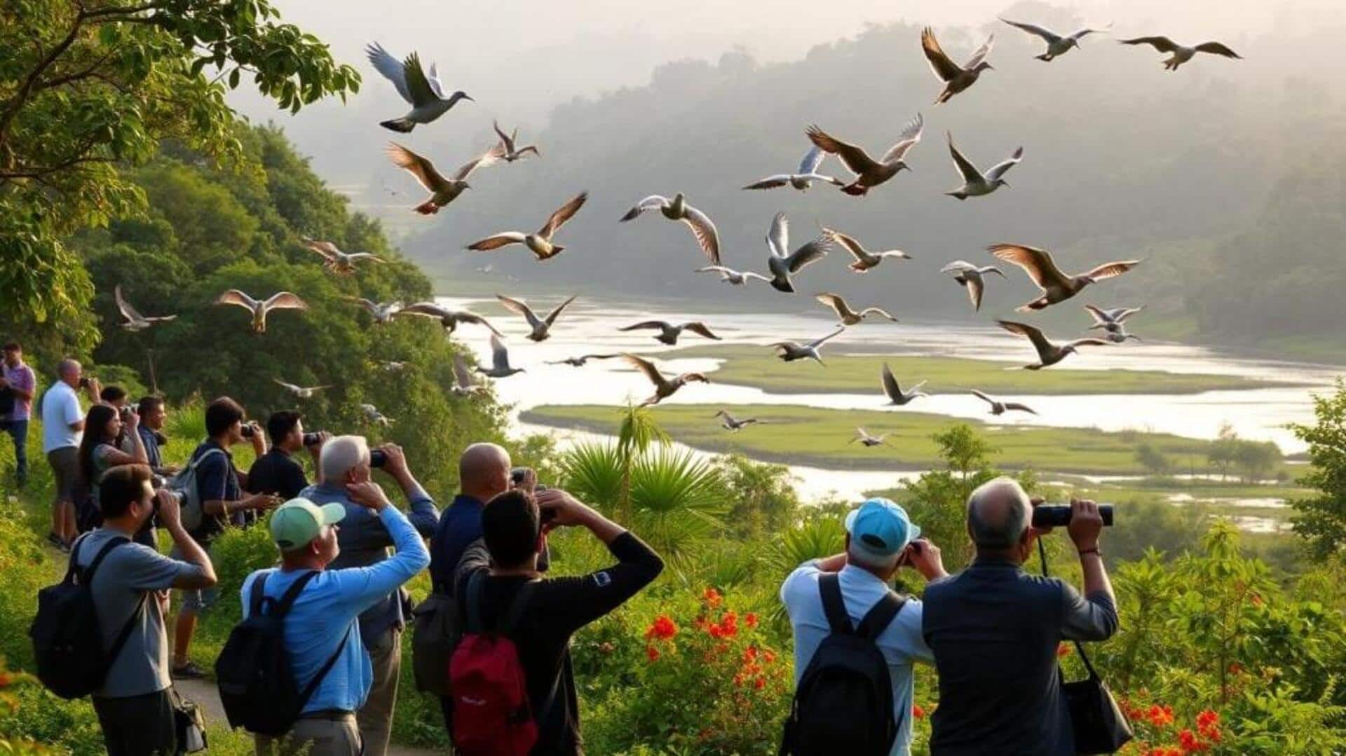 Hosting a captivating birdwatching breakfast event