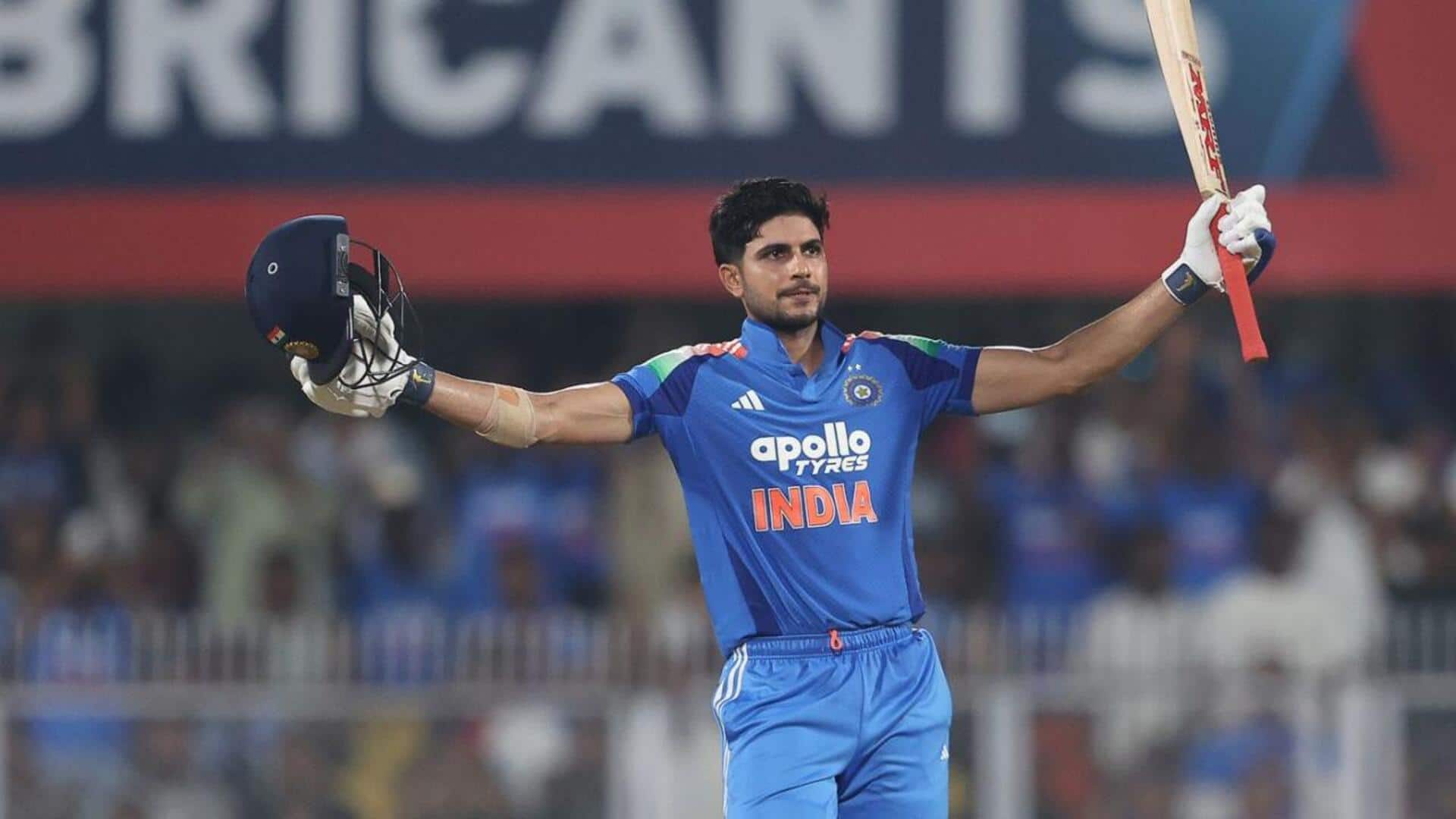 Shubman Gill named ICC Men's Player of the Month (September)