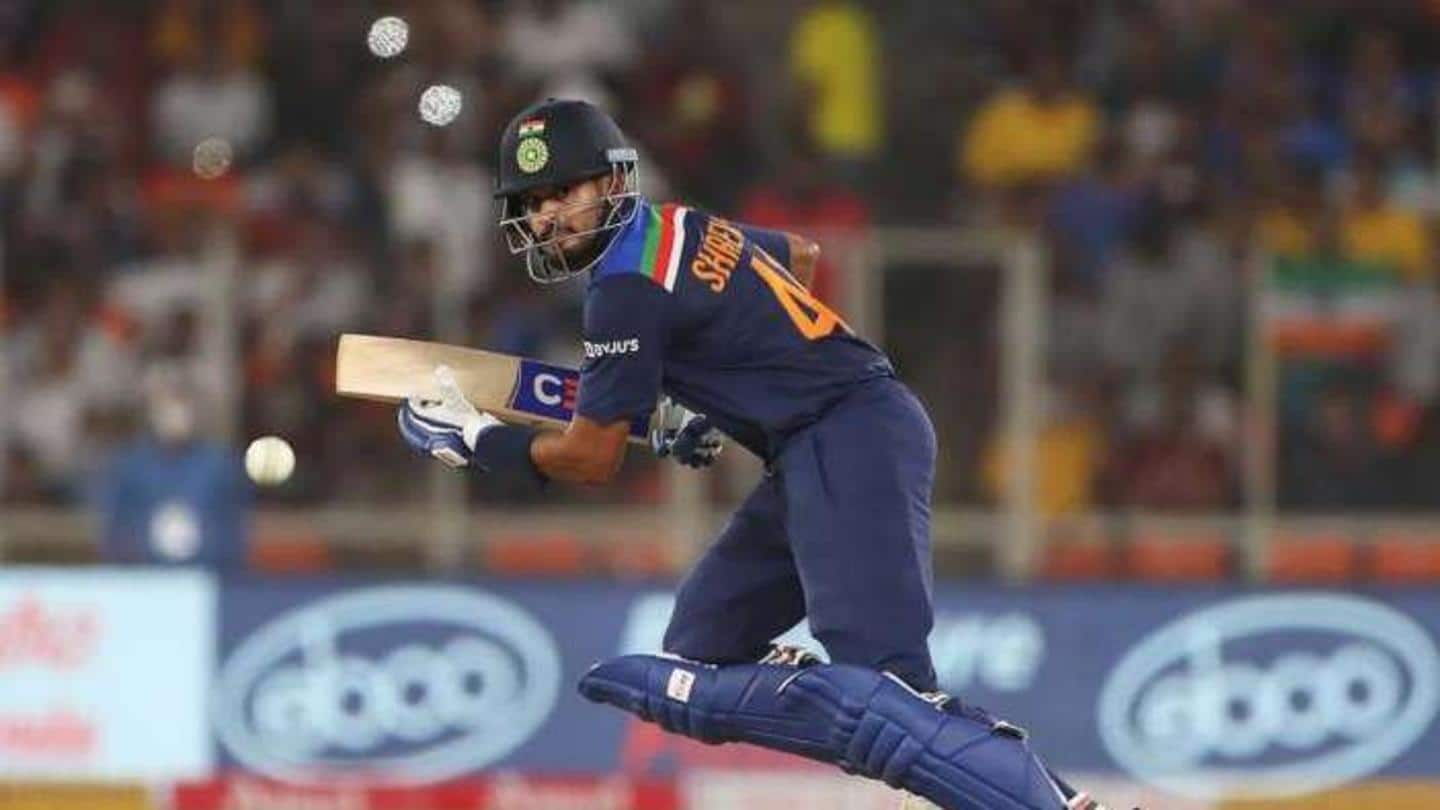 Iyer has been faring well for Team India lately Iyer has been faring well for Team India lately
