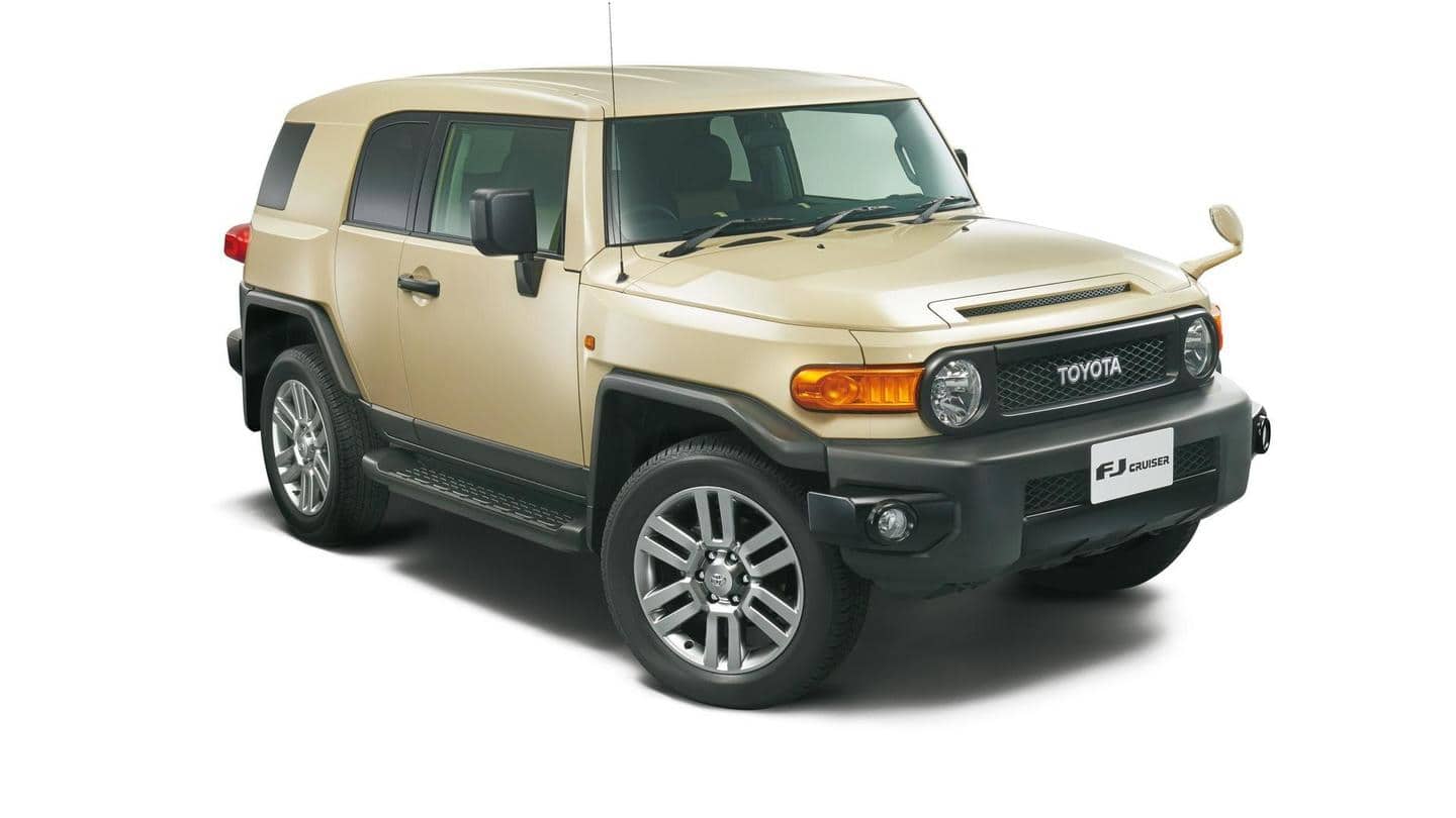 Limited-run Toyota FJ Cruiser Final Edition breaks cover: Check features