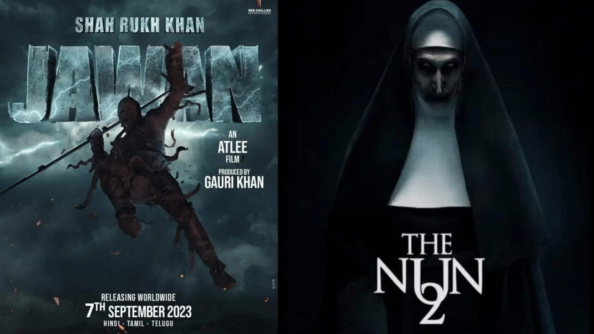 'The Nun II' fights for screens amid SRK's 'Jawan' release