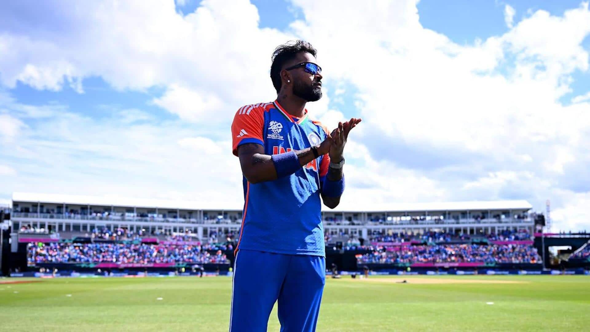 Hardik Pandya becomes number one all-rounder in ICC T20I Rankings