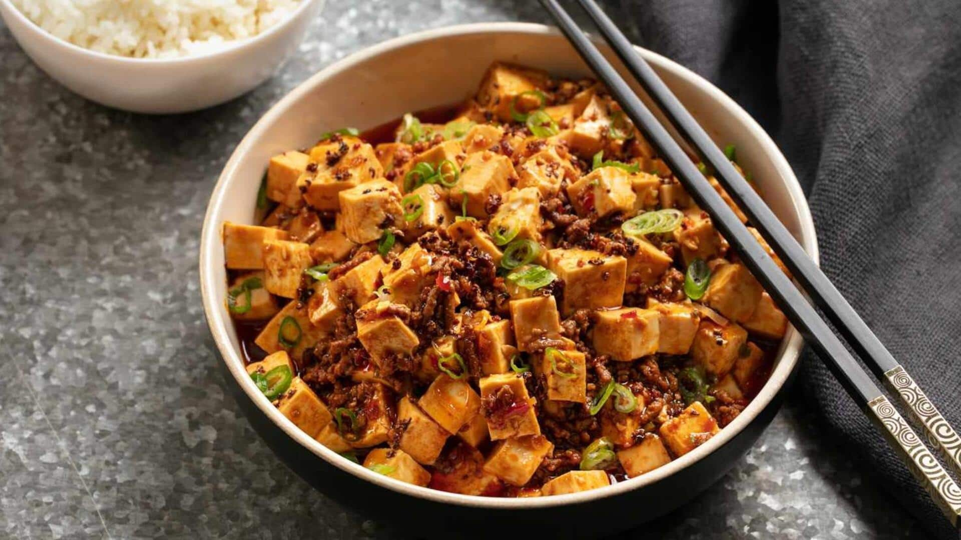 Check out this vegan Chinese mapo tofu recipe