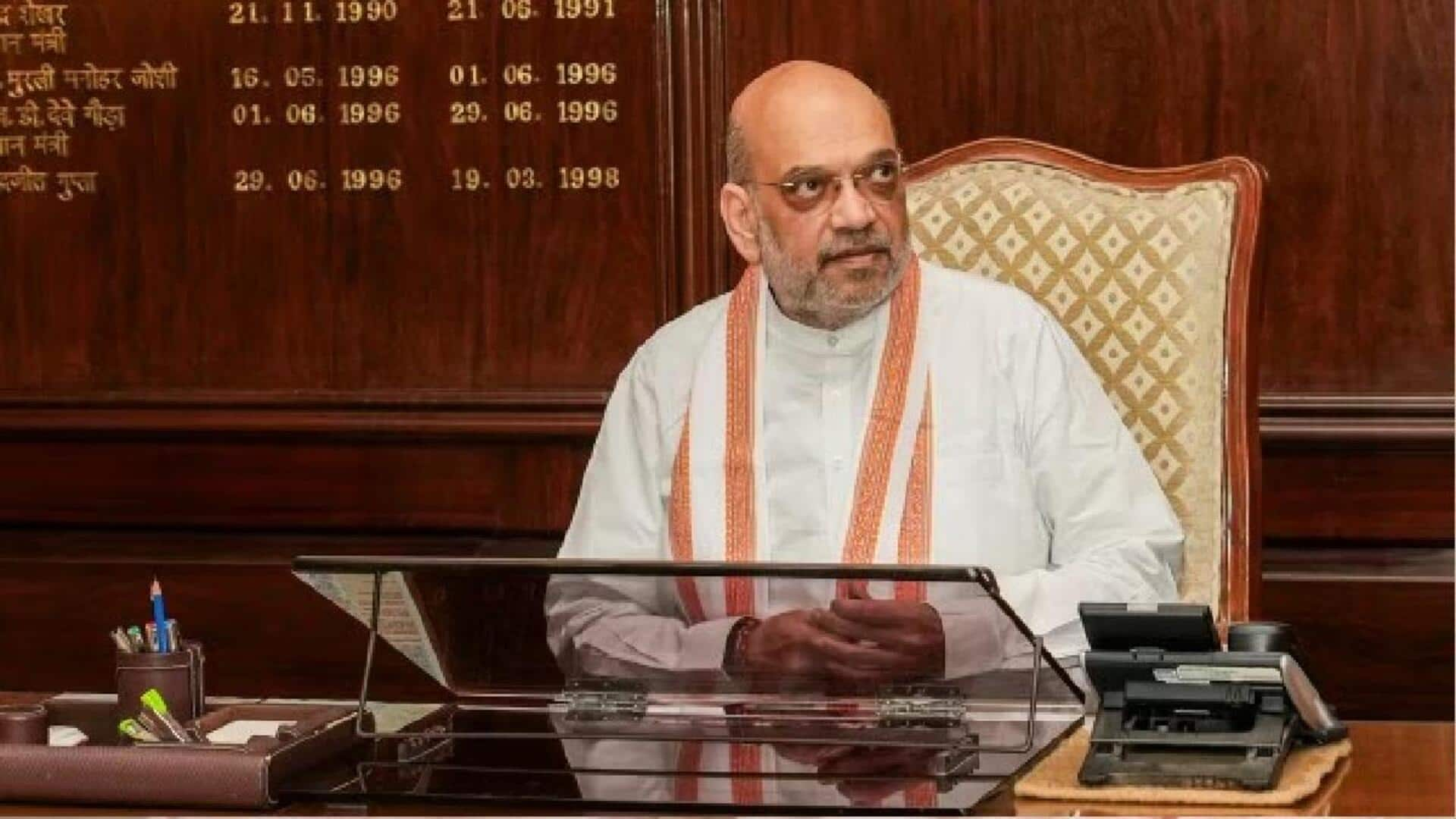 Amit Shah to review security situation in Manipur today