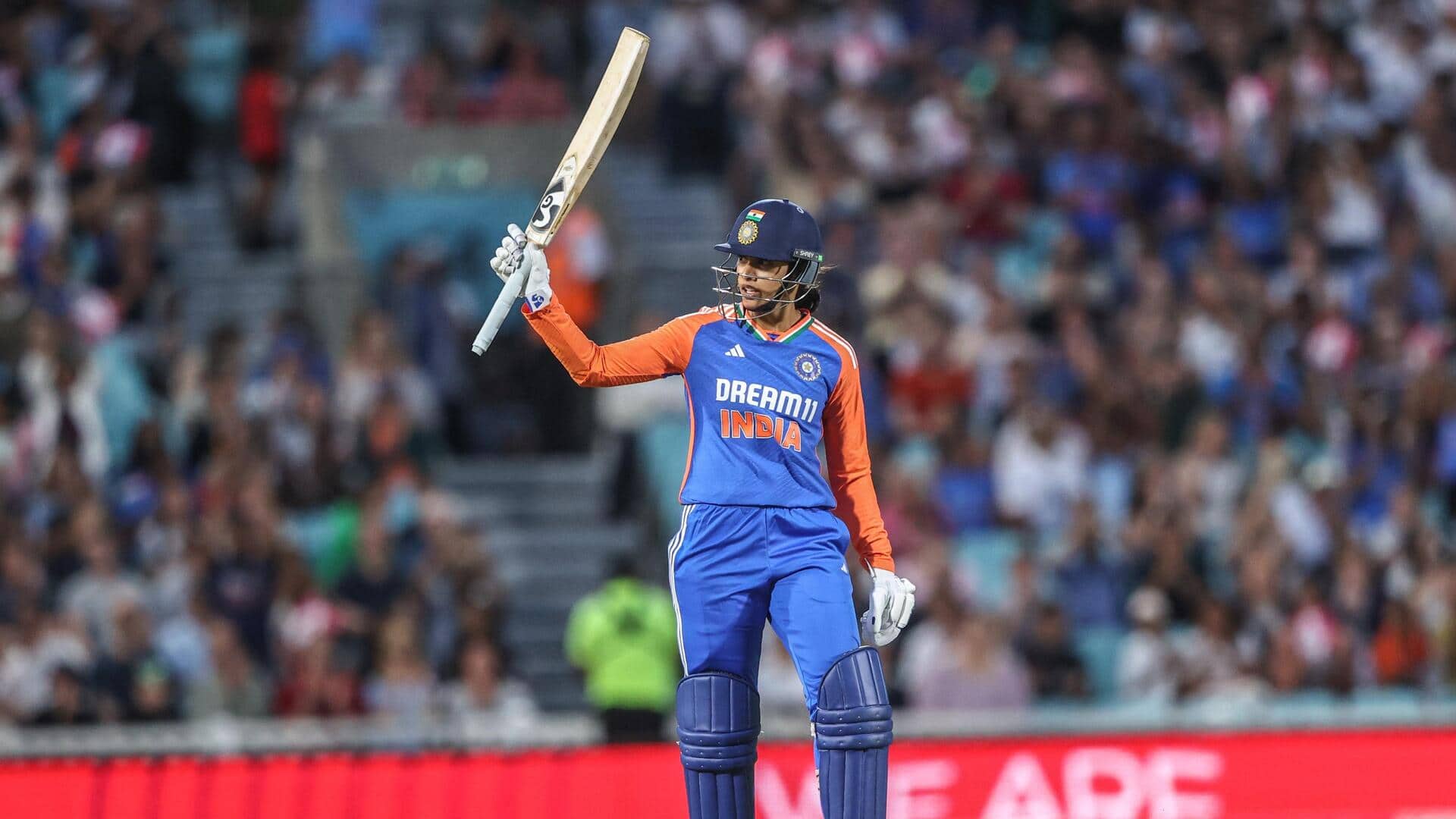 Smriti Mandhana's 31st WT20I fifty goes in vain: Details here Smriti Mandhana's 31st WT20I fifty goes in vain: Details here
