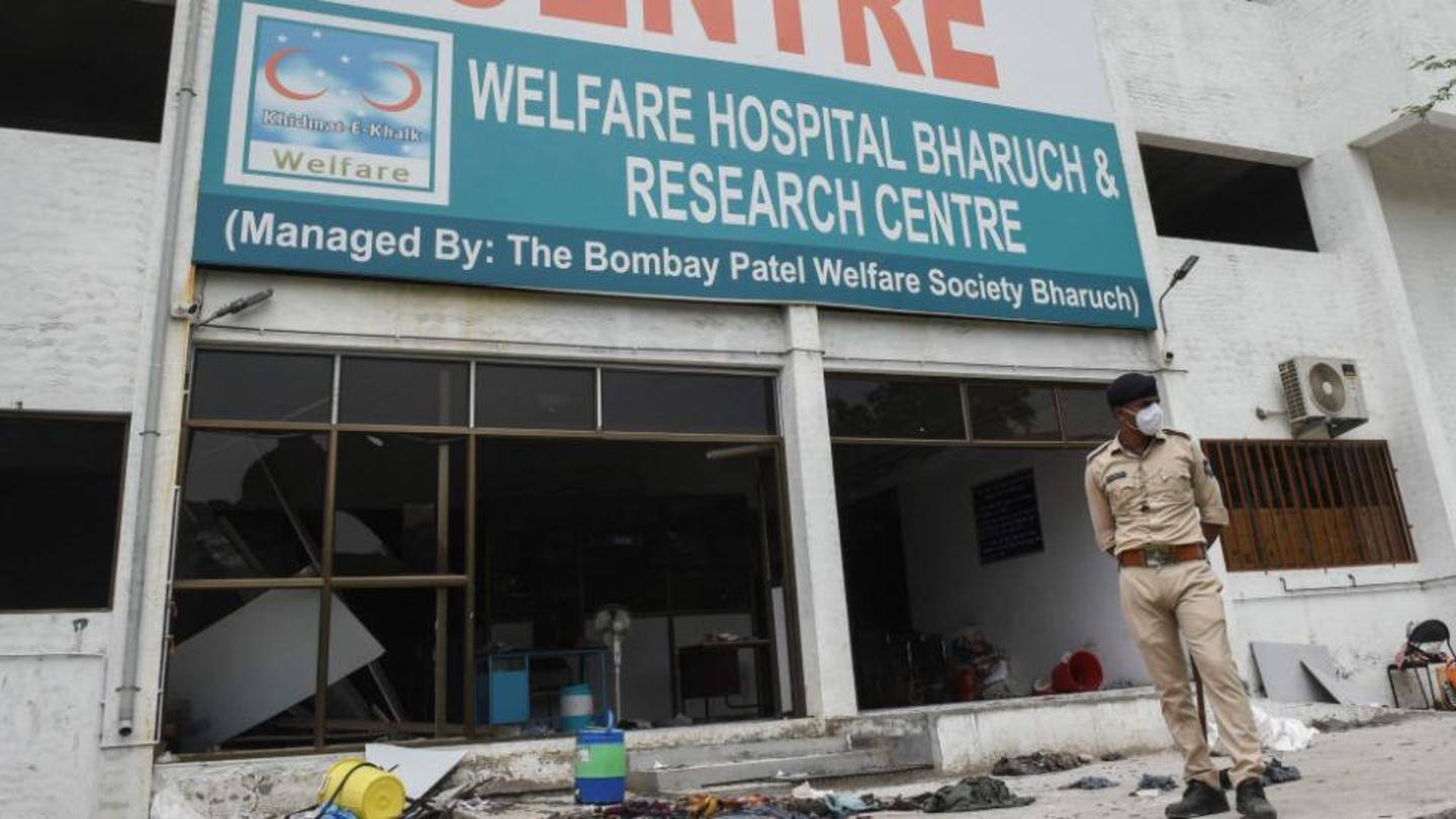 16 patients and two nurses died in Bharuch hospital fire 16 patients and two nurses died in Bharuch hospital fire