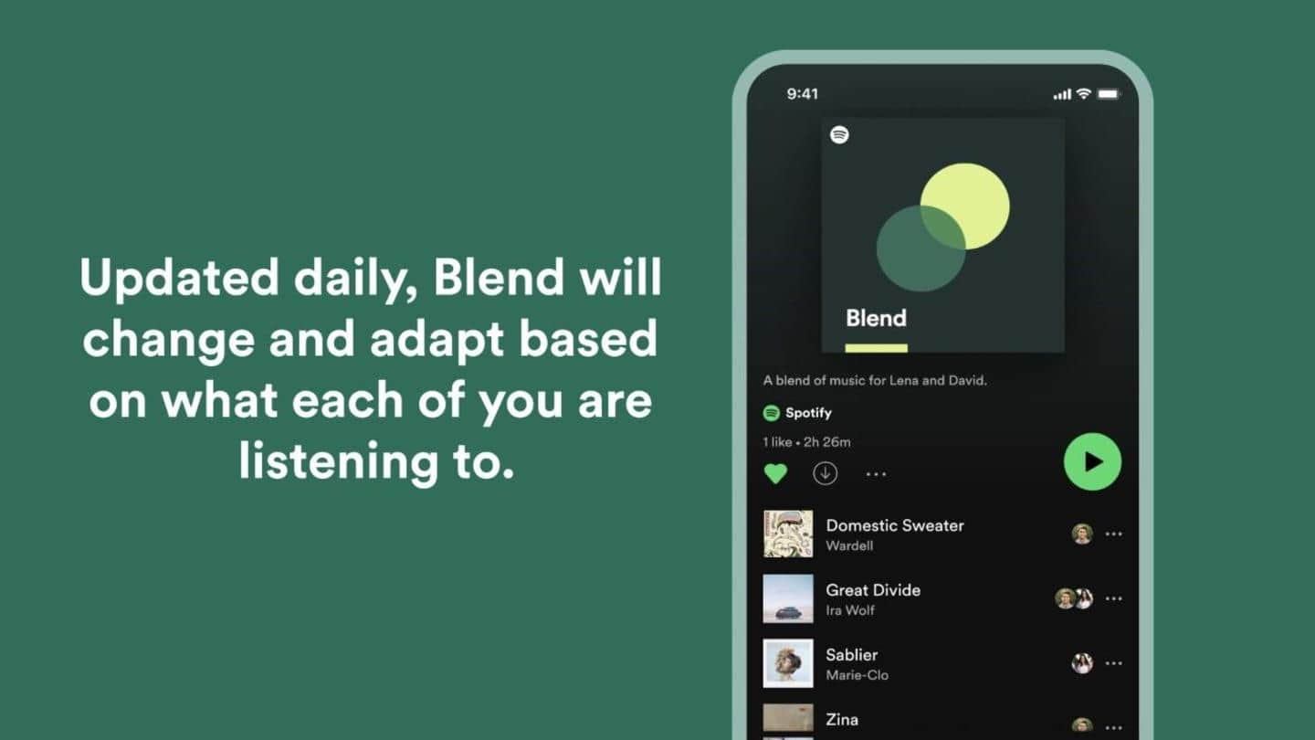 Here's how you can create a Blend with a friend Here's how you can create a Blend with a friend
