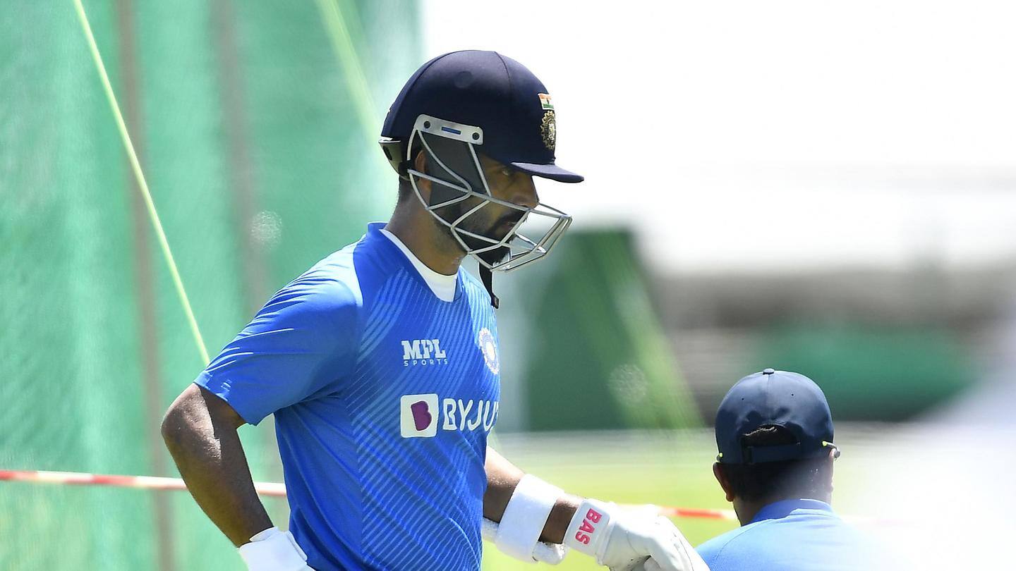 Comparison of Rahane's home and away form since MCG ton Comparison of Rahane's home and away form since MCG ton