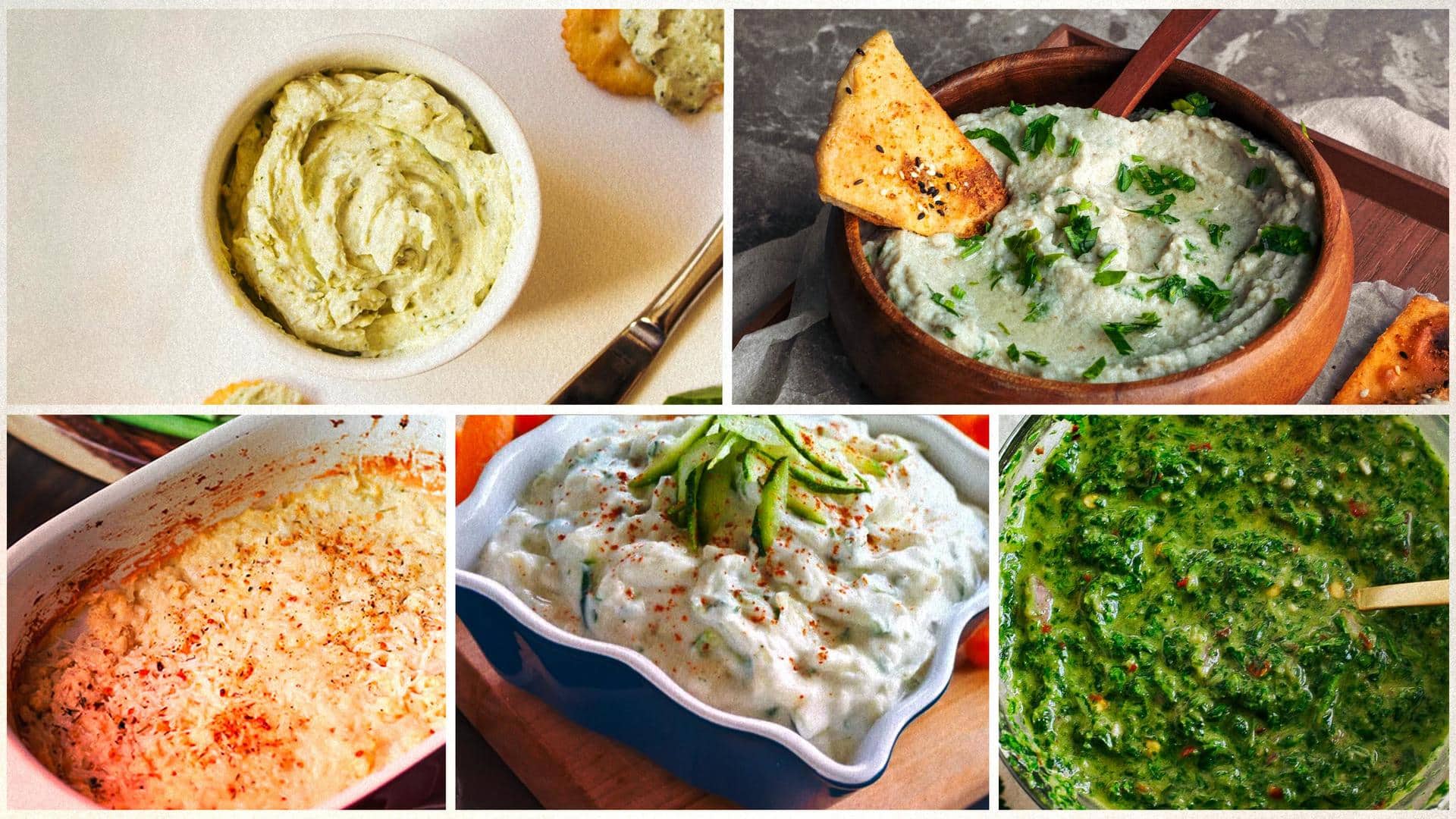 5 unique but easy dips you can prepare at home