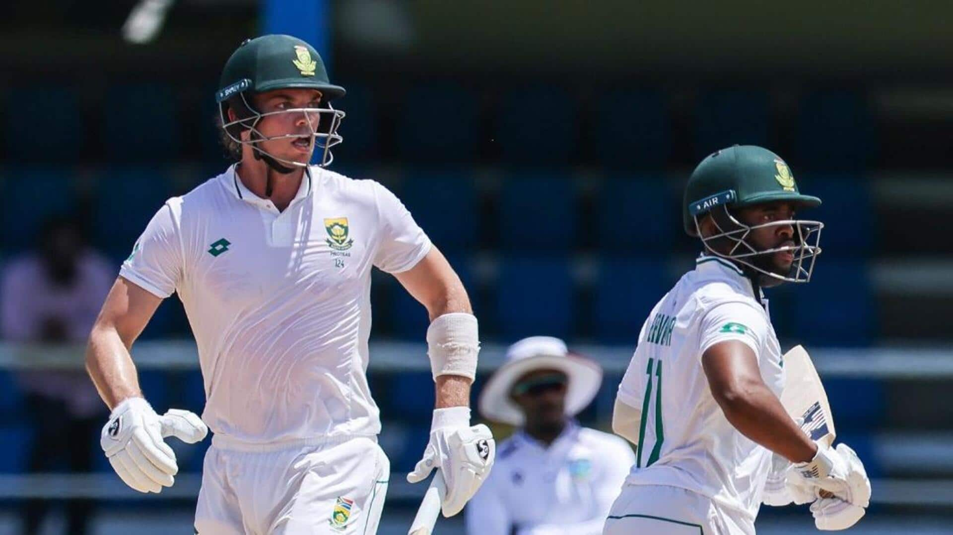 WI vs SA, 1st Test: Tristan Stubbs hits 50-ball 68