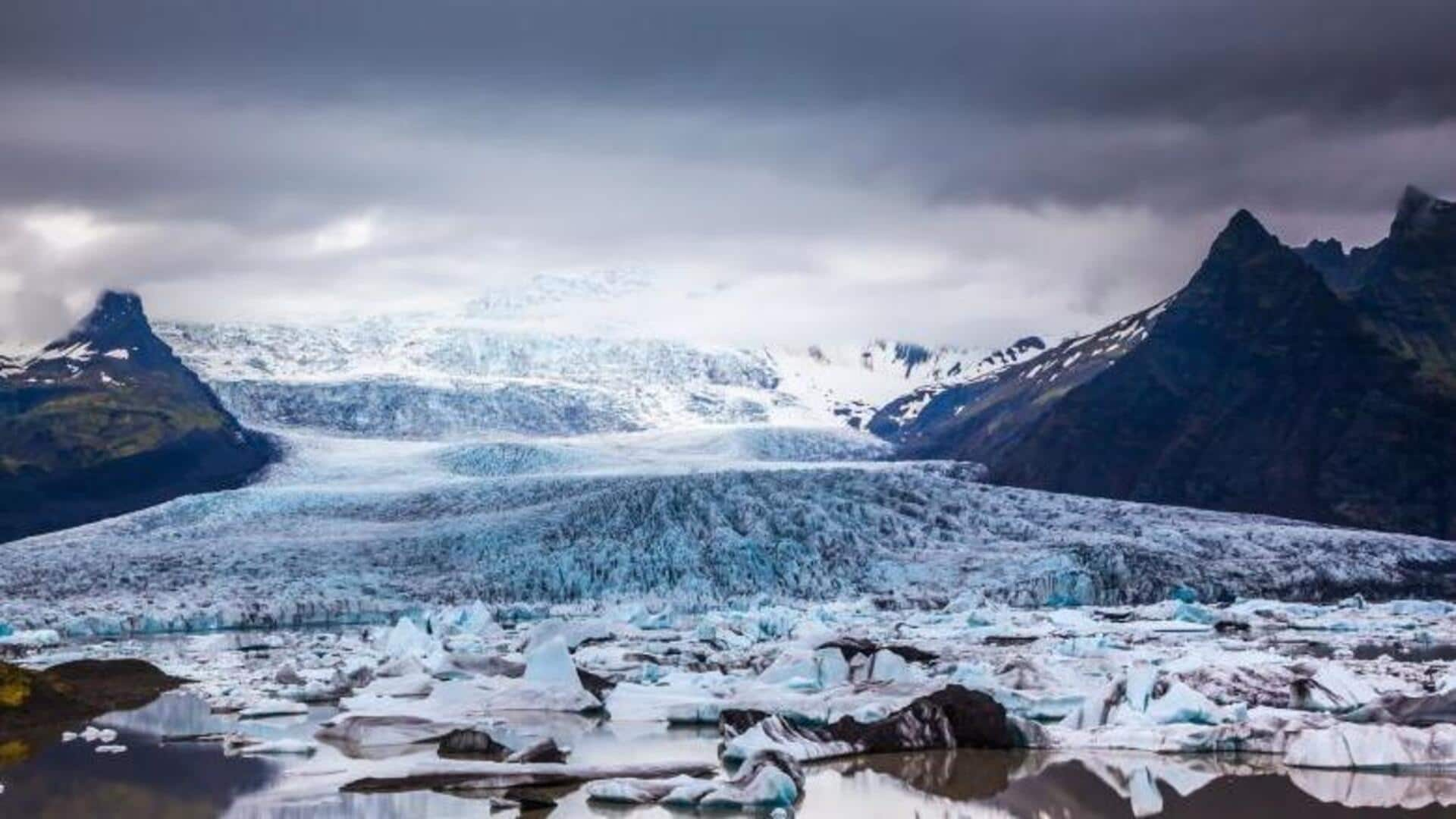 Journey into the heart of Vatnajokull Glacier, Iceland