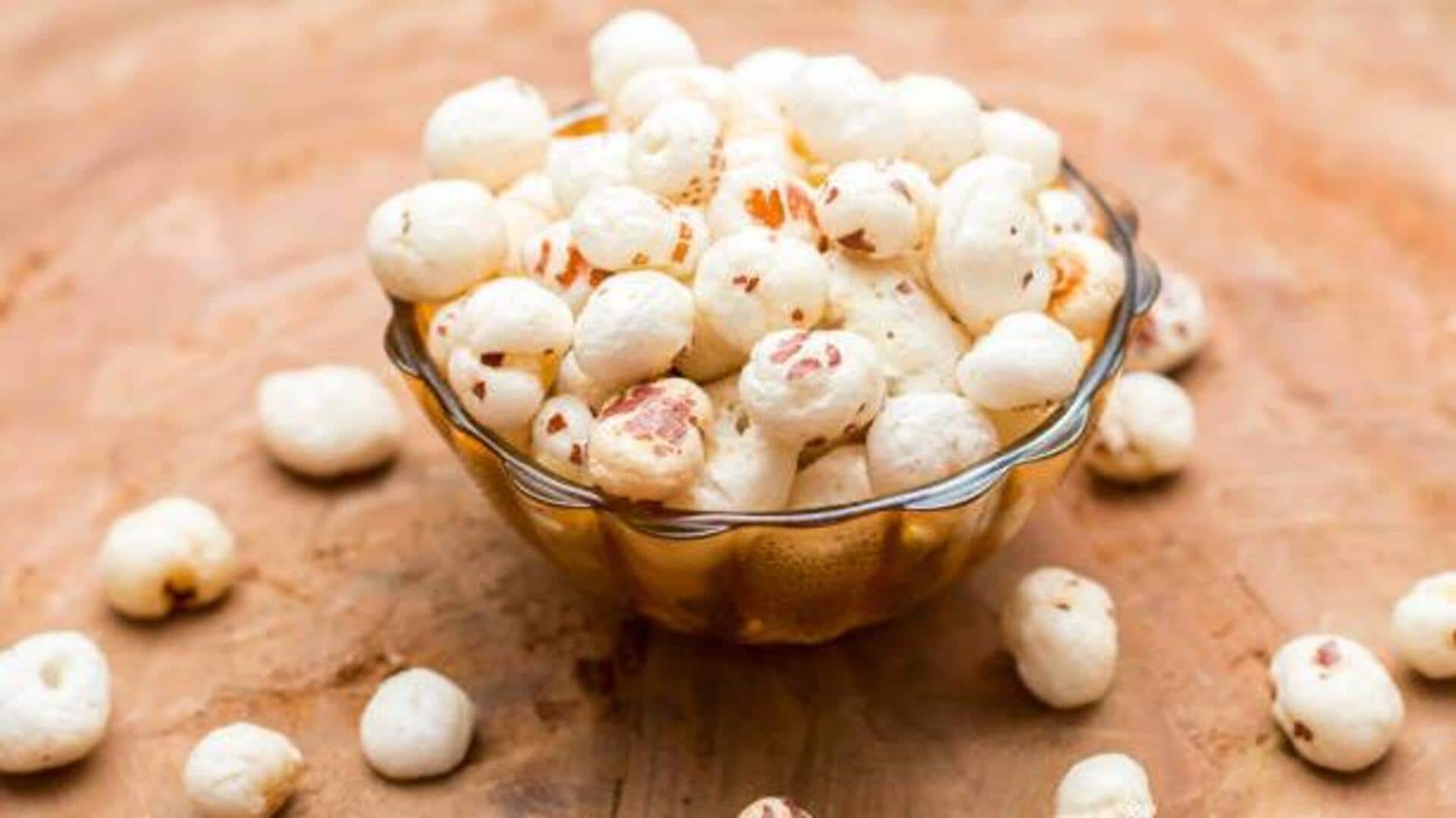 Why you must add makhana to your breakfast Why you must add makhana to your breakfast