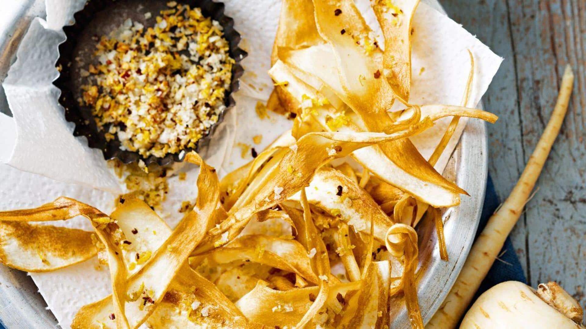Parsnip crisps: A healthy snack you must try Parsnip crisps: A healthy snack you must try