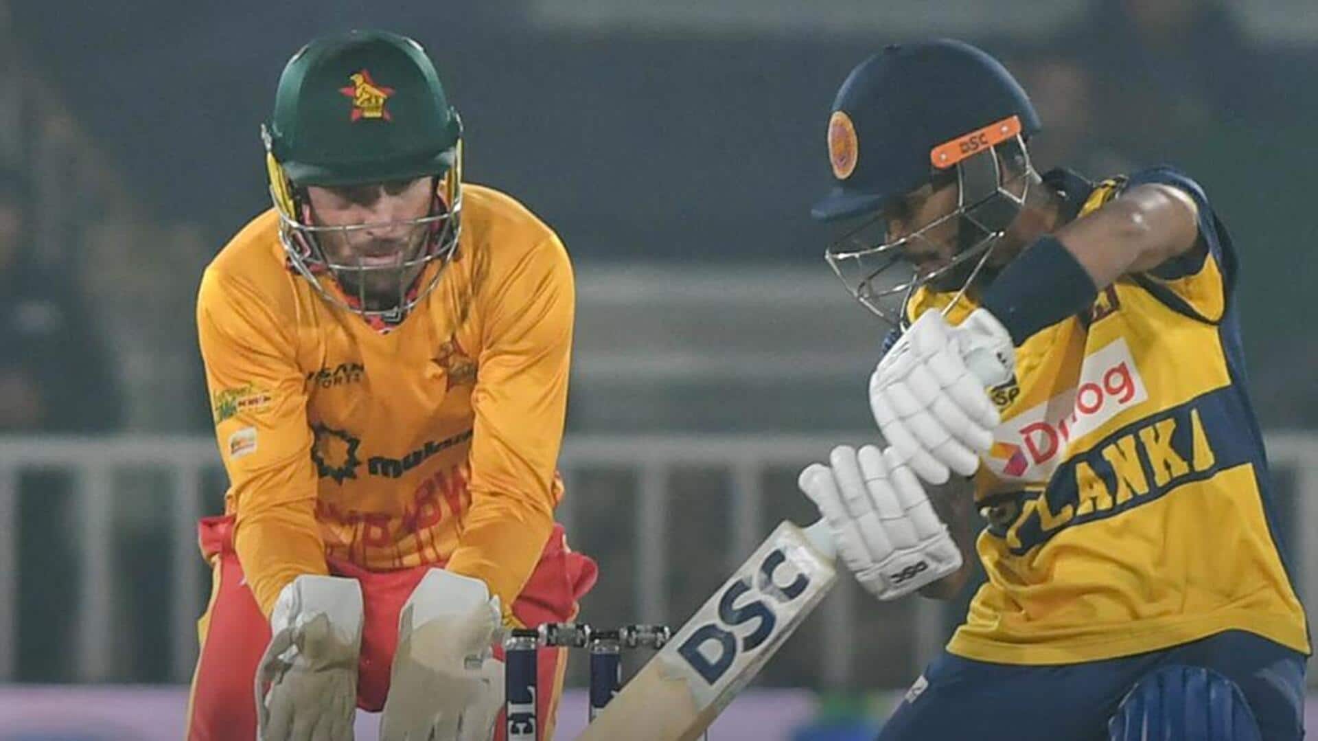 Pakistan Tri-Series: Sri Lanka bounce back with win over Zimbabwe