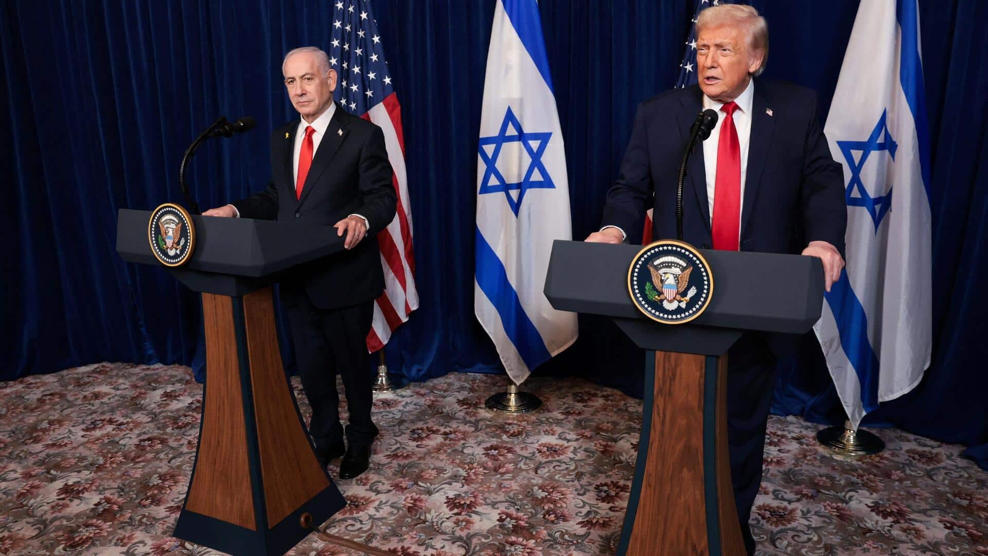'Israel might not exist without Netanyahu': Trump lavishes praise