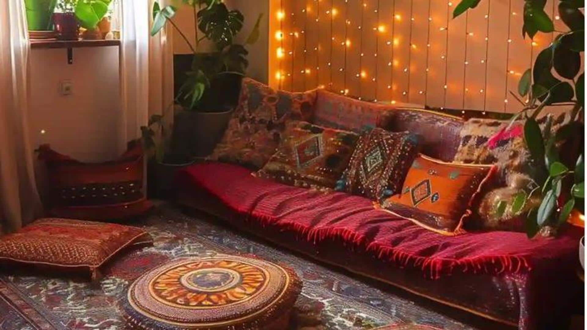 How to create a yoga space (on a budget)