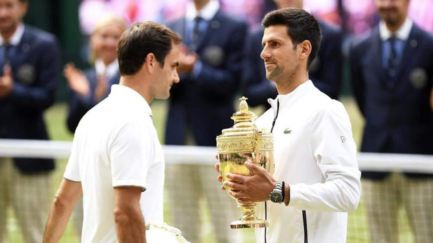 Djokovic has won five Wimbledon titles