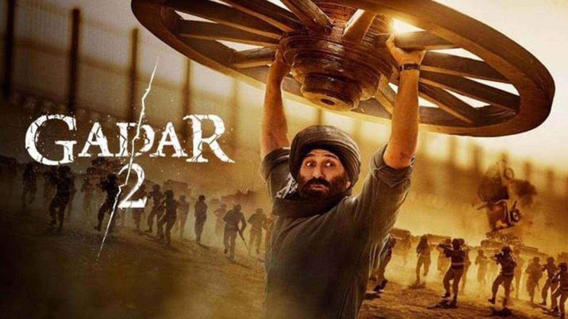 'Gadar 2' becomes 3rd-highest Hindi grosser, eyes 'Baahubali 2' record