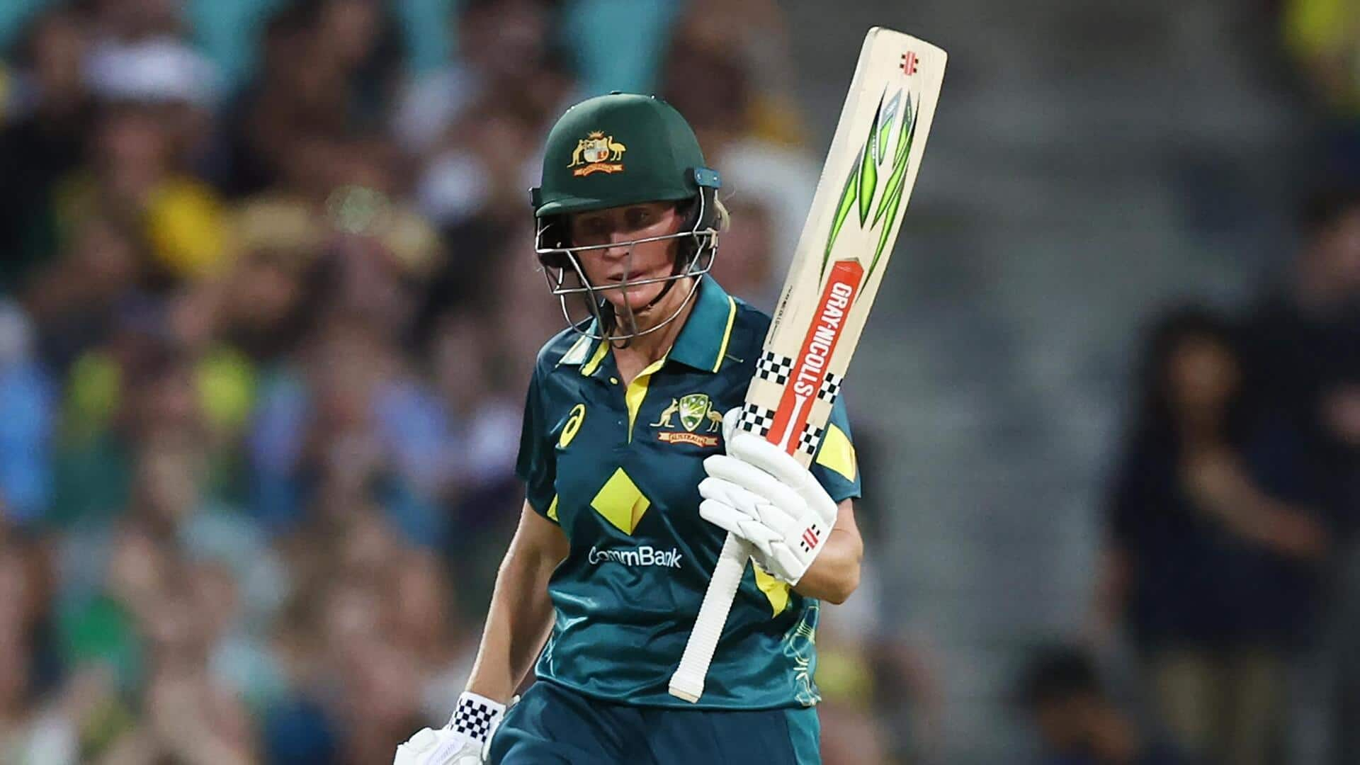 Beth Mooney slams her 24th fifty in Women's T20Is: Stats