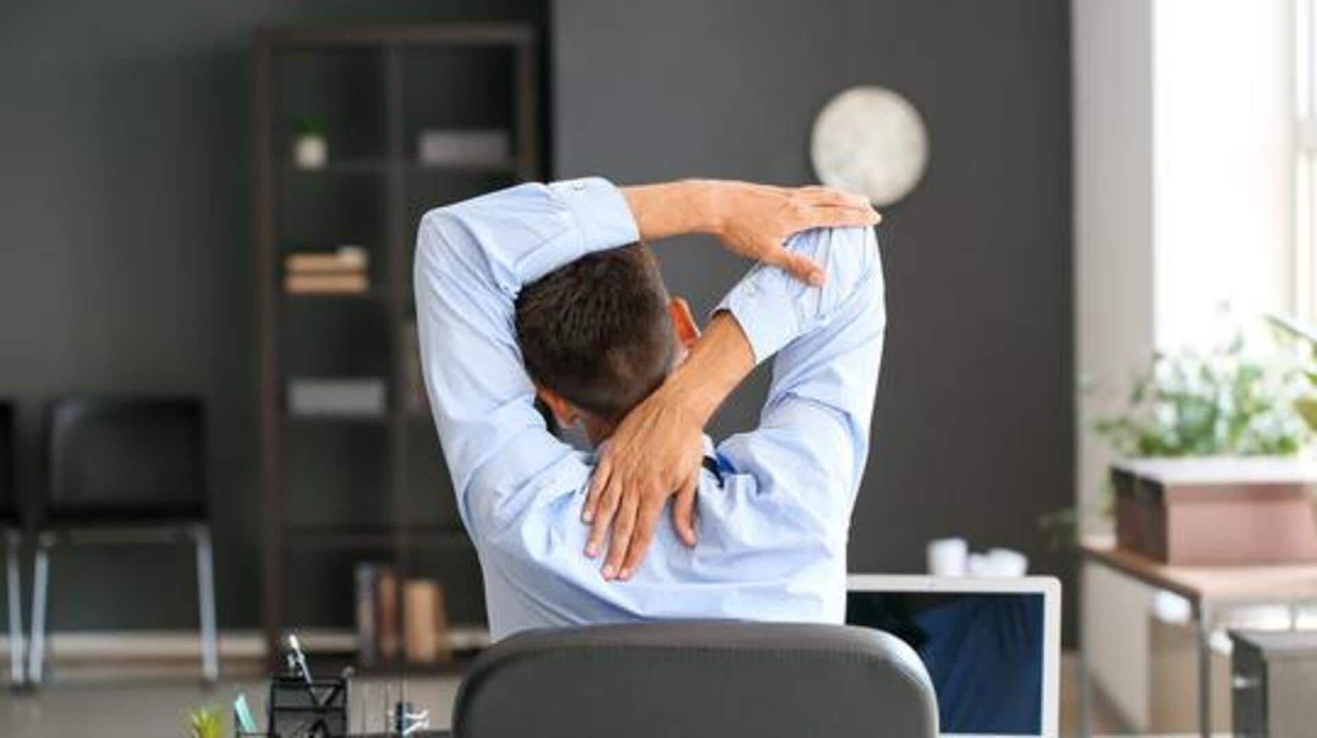 Stay active at work with these desk exercises Stay active at work with these desk exercises