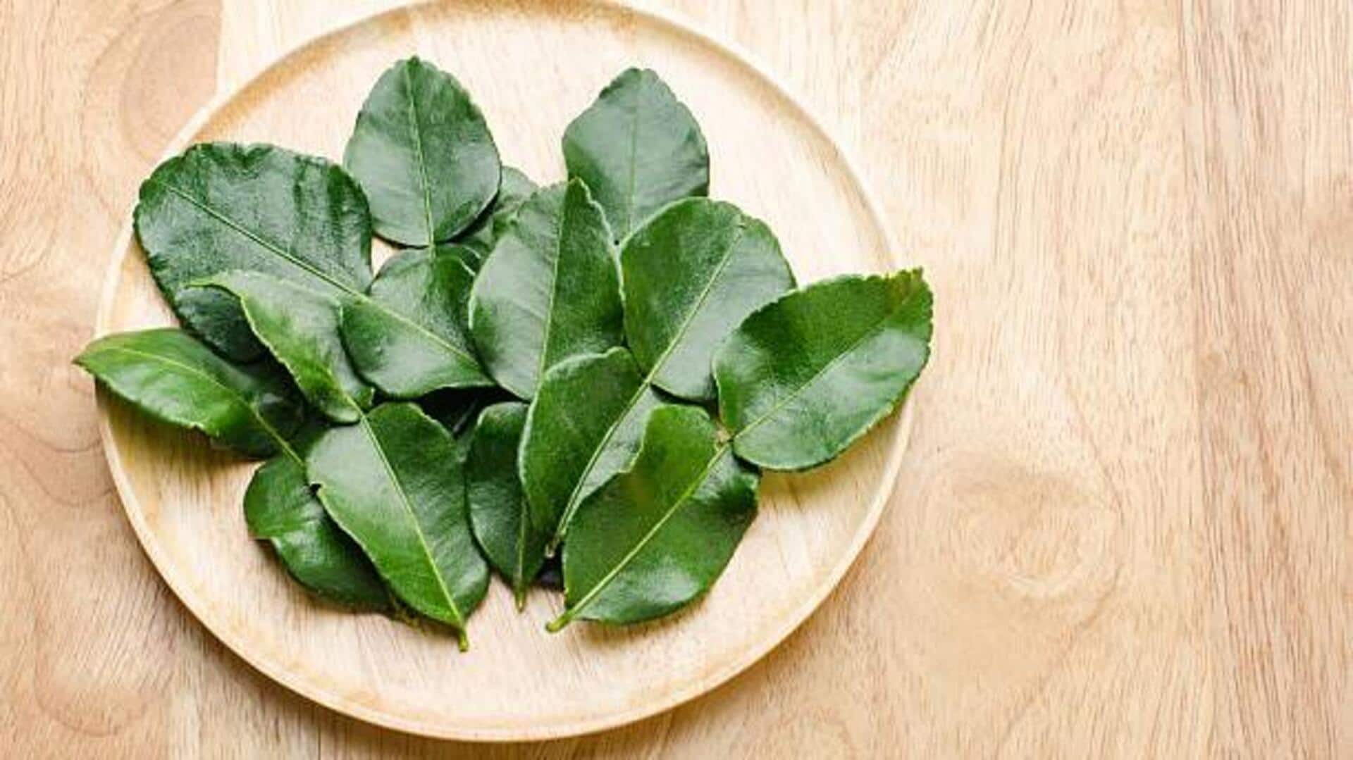 5 health benefits of kaffir lime leaves