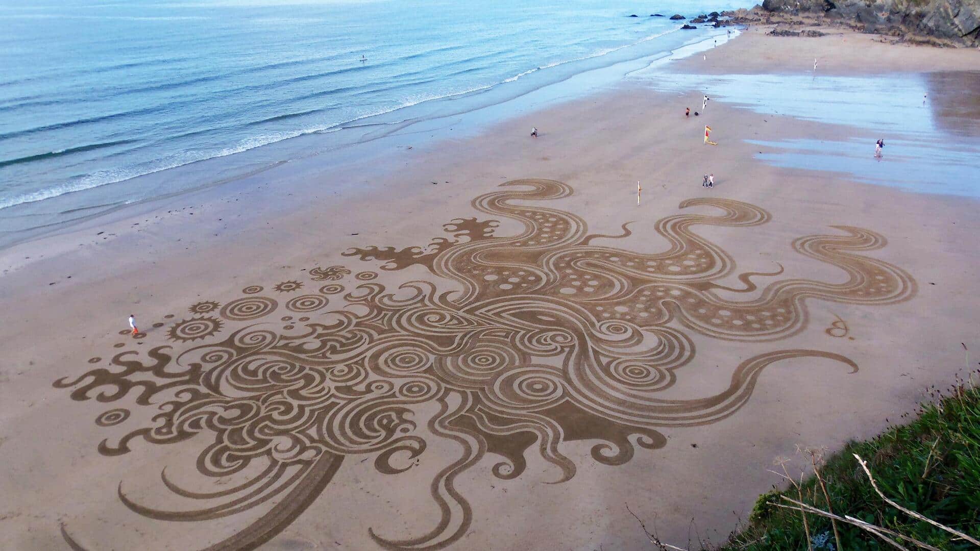 Sand drawing: Is it an effective self-care practice?