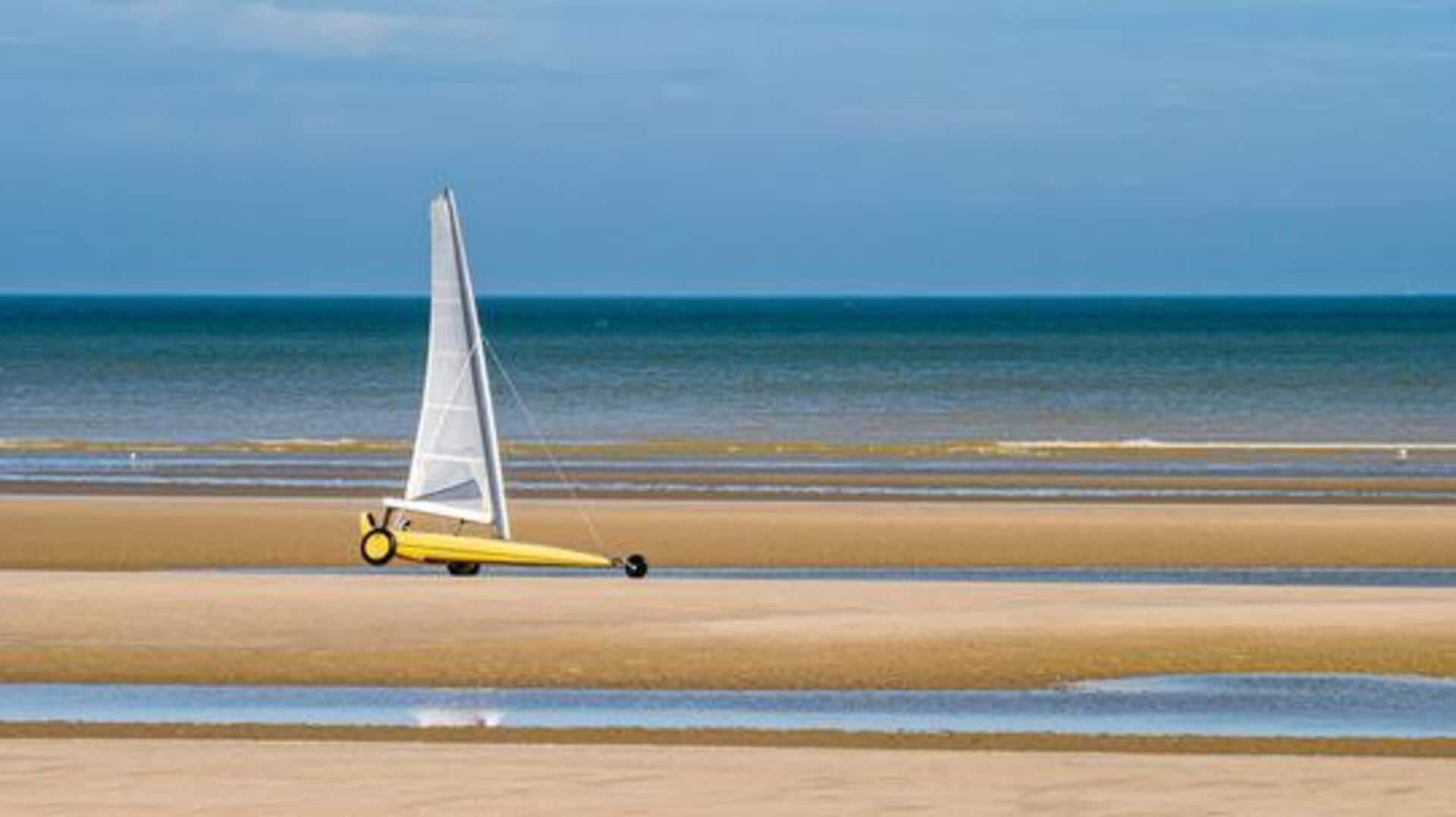 Want an epic adventure? Try sand yachting 