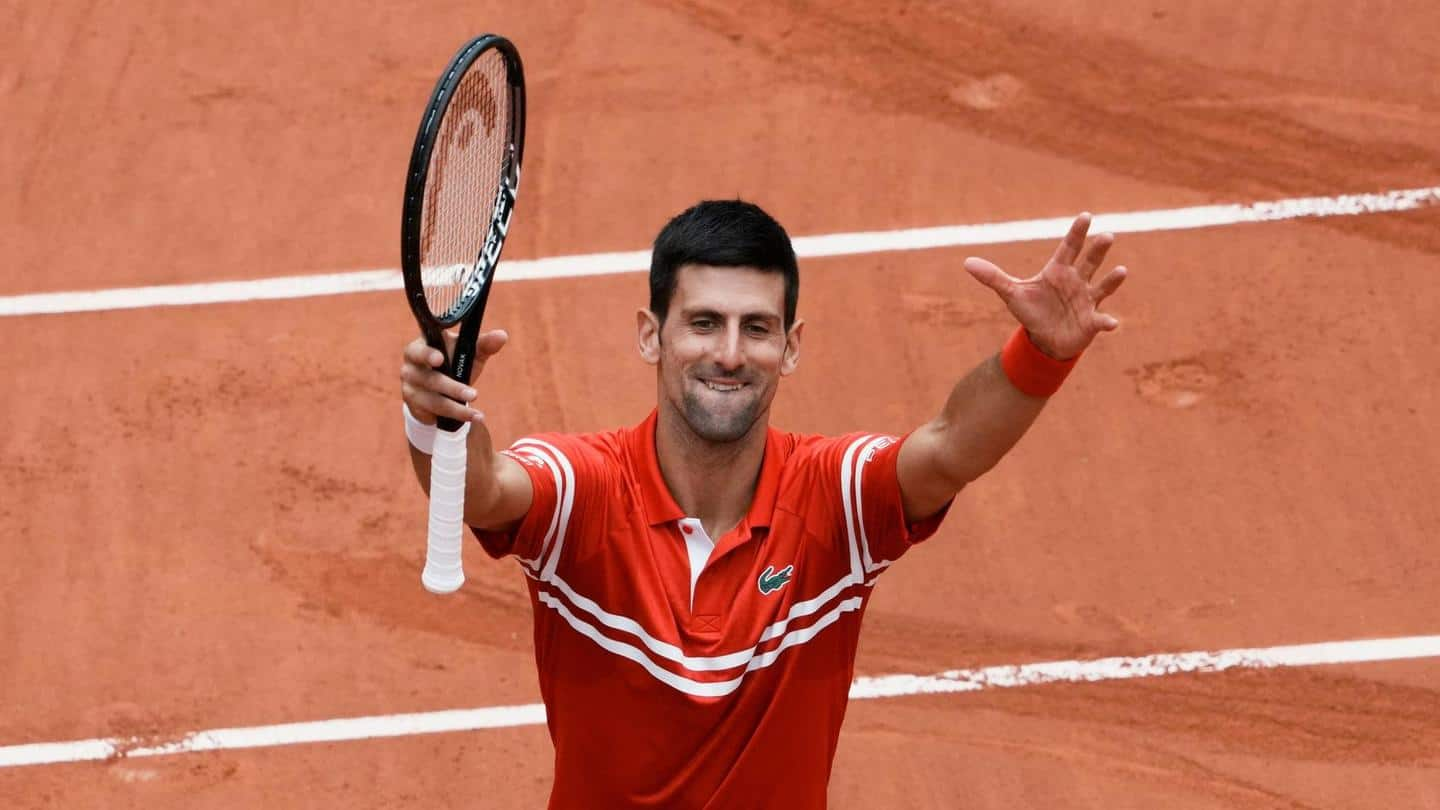 French Open Novak Djokovic reaches quarterfinal after Lorenzo Musetti