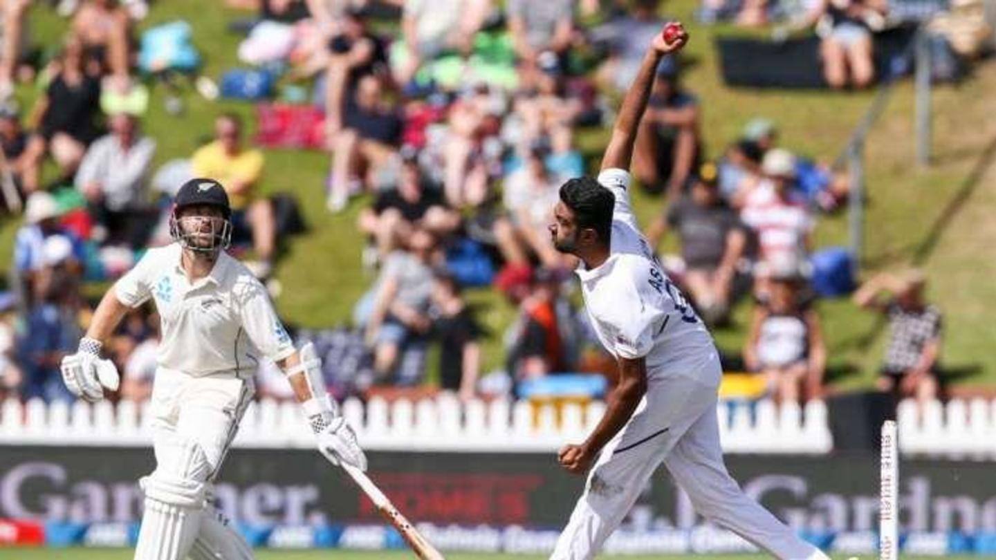 His record against the New Zealand batsmen His record against the New Zealand batsmen