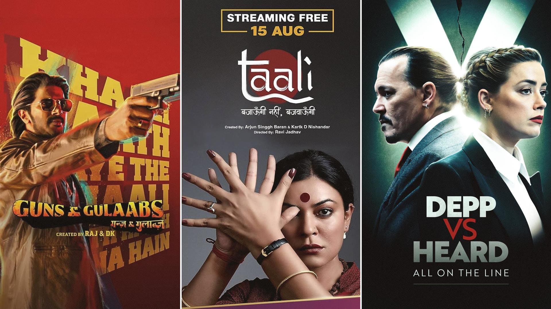 'Guns & Gulaabs,' 'Taali': Must-watch OTT releases for this weekend 