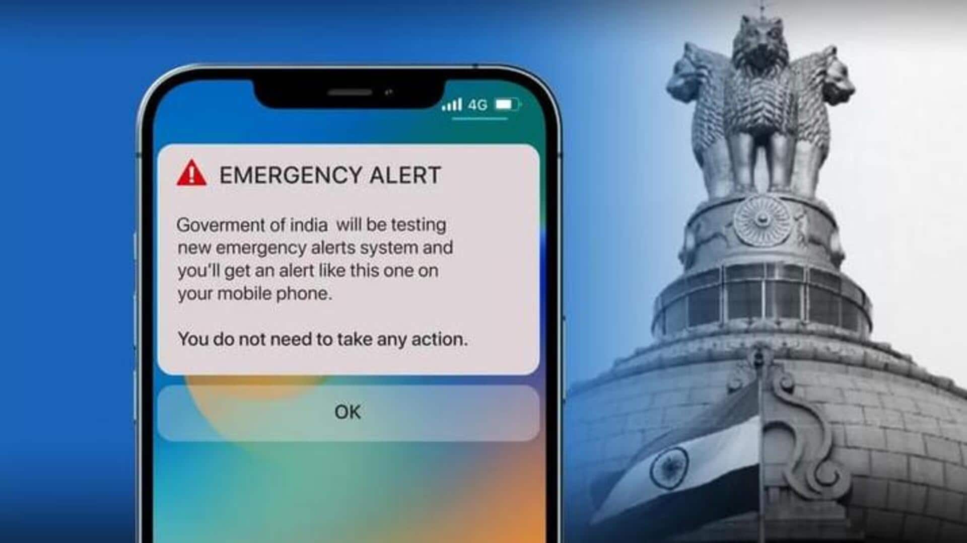 iPhone and Android users in India receive emergency test alerts