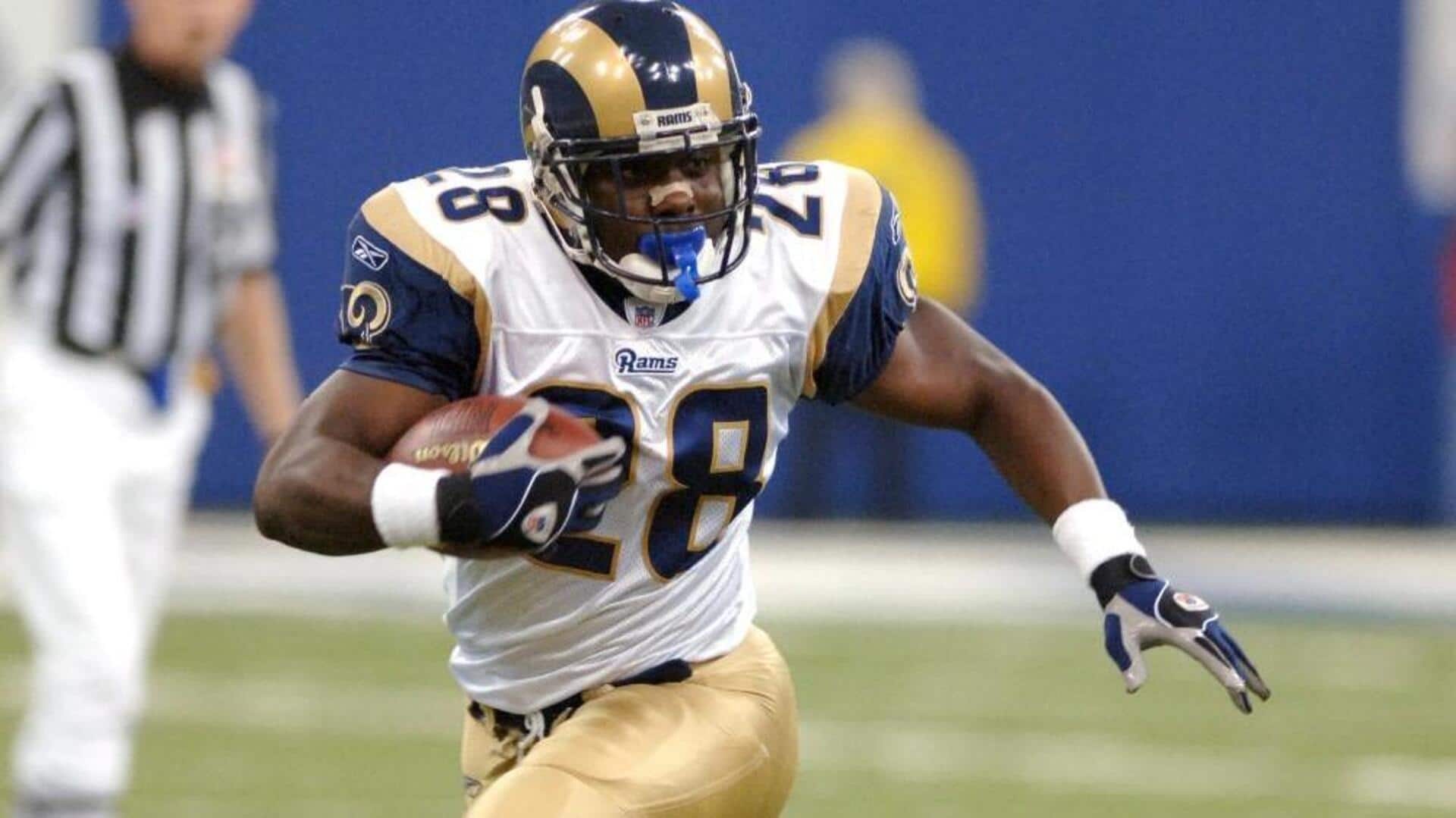 #ThisDayThatYear: Marshall Faulk breaks Emmitt Smith's NFL record for touchdowns