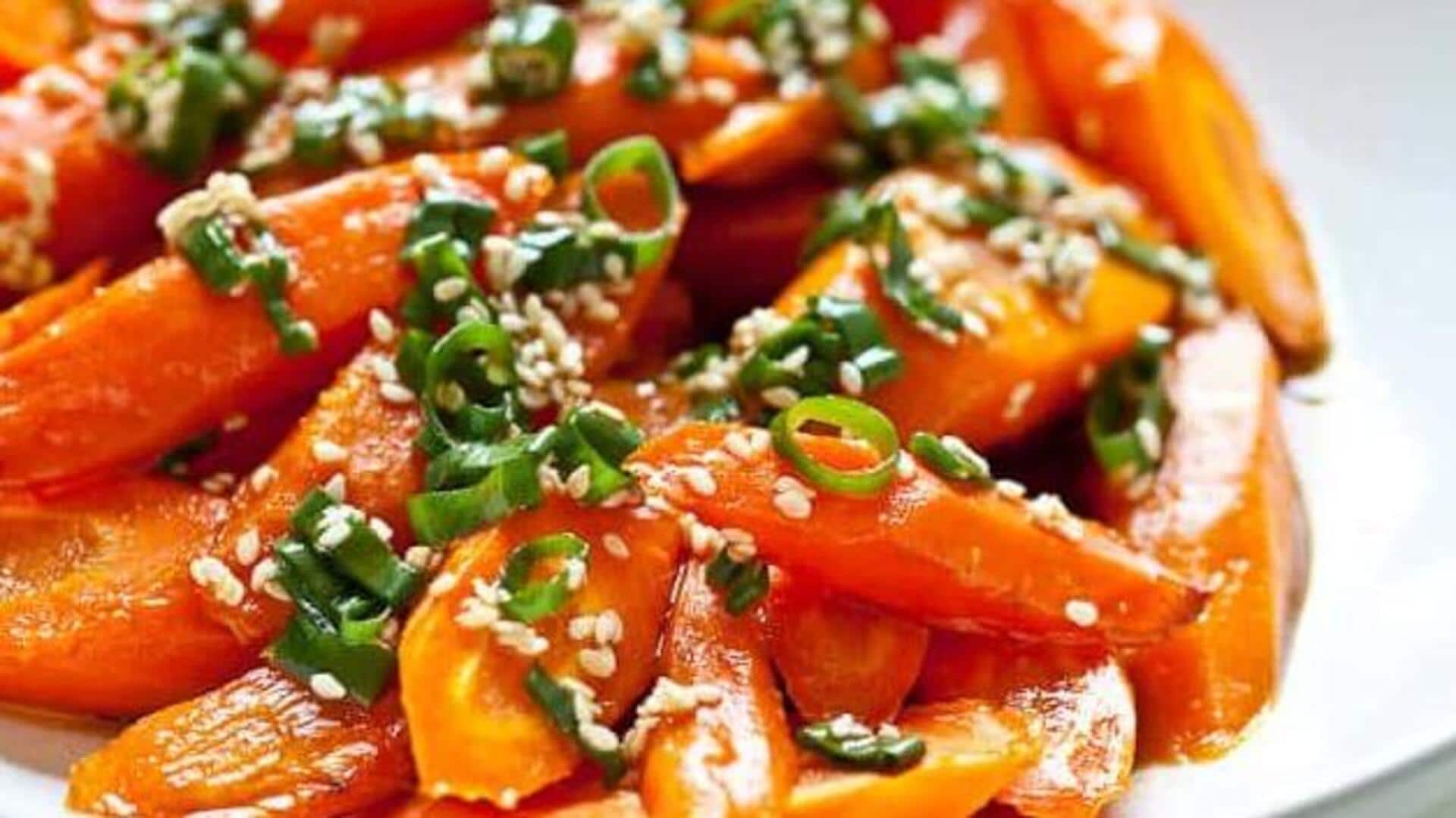 Carrots and sesame: A crunchy combo for delicious stir-fries Carrots and sesame: A crunchy combo for delicious stir-fries