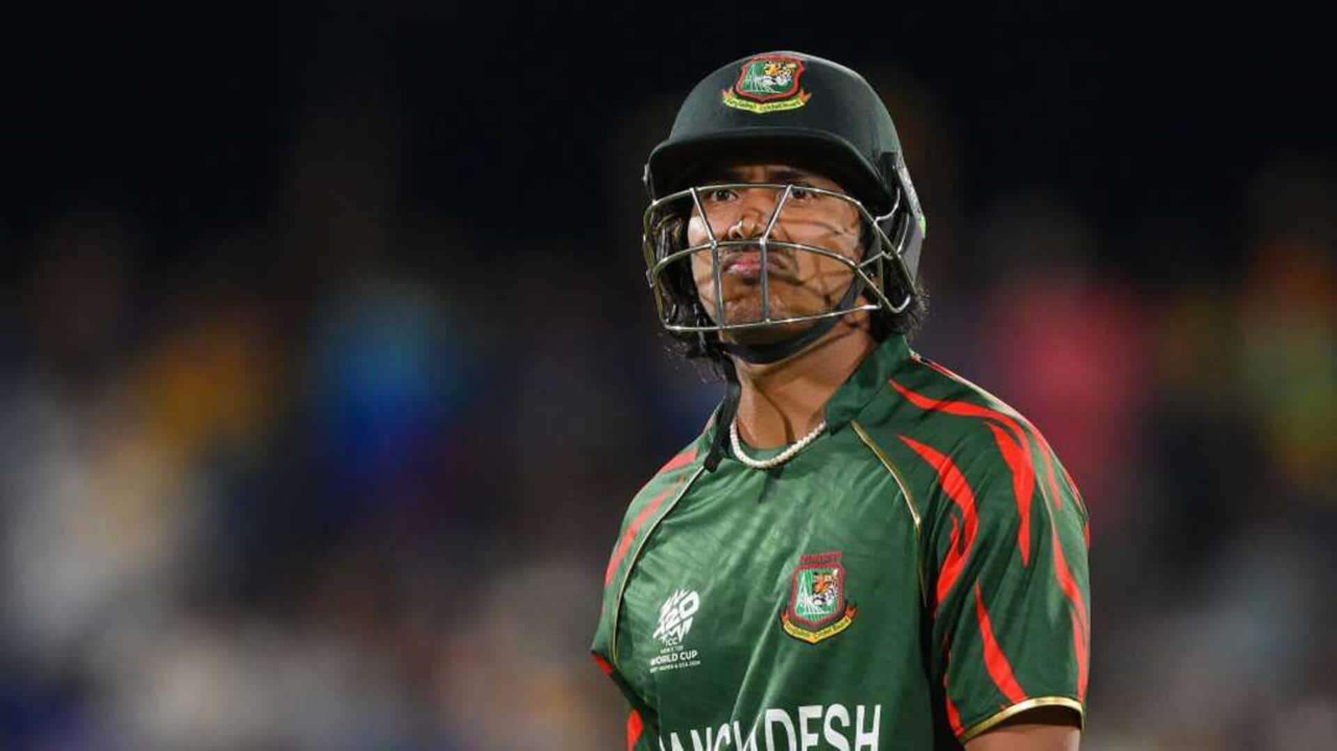 Soumya Sarkar ruled out of Pakistan T20Is; replacement announced Soumya Sarkar ruled out of Pakistan T20Is; replacement announced