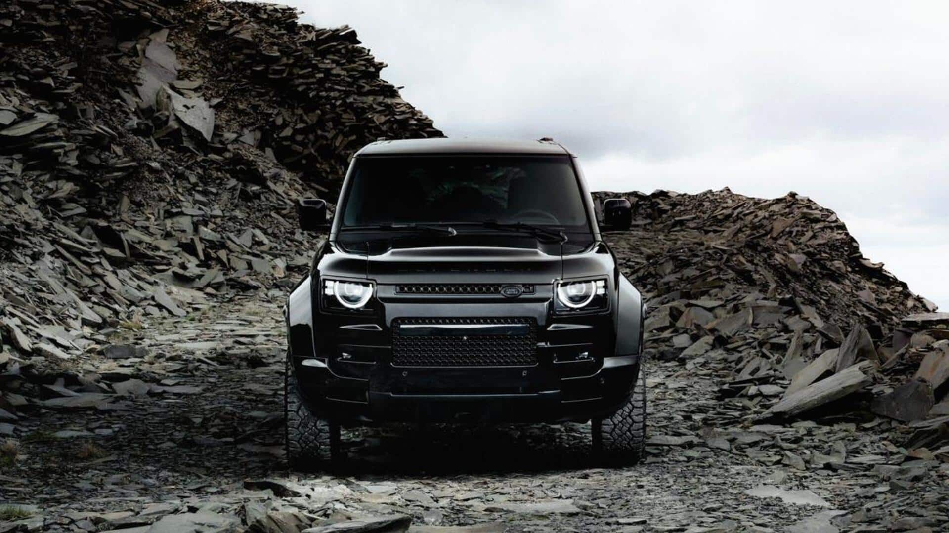 Land Rover unveils new Defender Octa with stunning all-black exterior Land Rover unveils new Defender Octa with stunning all-black exterior