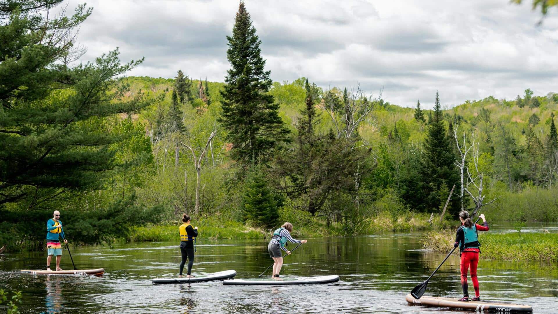 Stand-up paddleboarding v/s roller skiing: Which is better for arms?