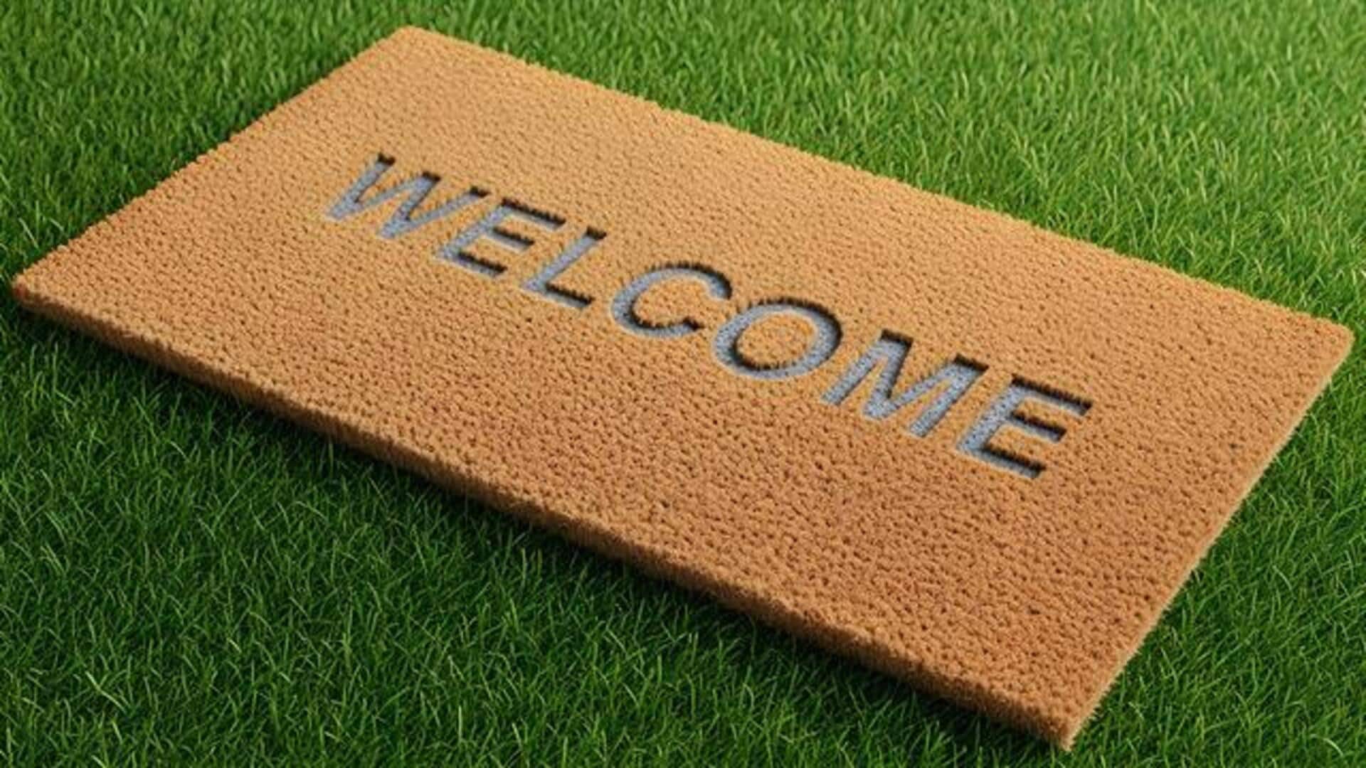 How to make grass mats at home