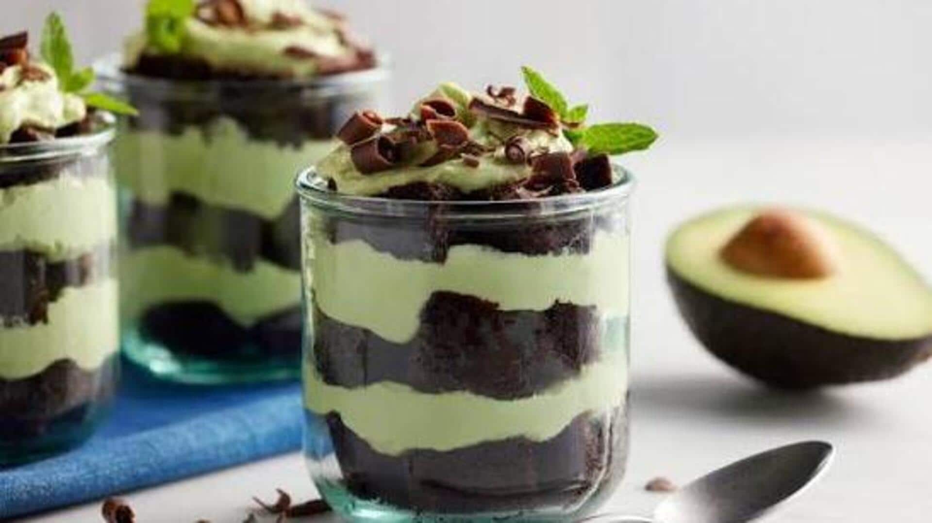 Enjoy a guilt-free dessert with avocado and cocoa 