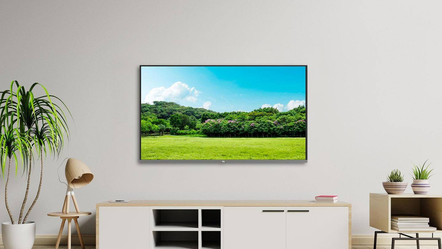 The TV features a Full-HD display The TV features a Full-HD display