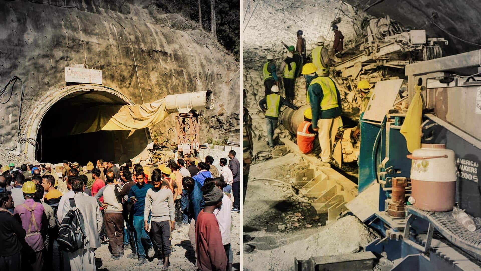 Uttarkashi tunnel rescue: Manual drilling likely as machine hits snag