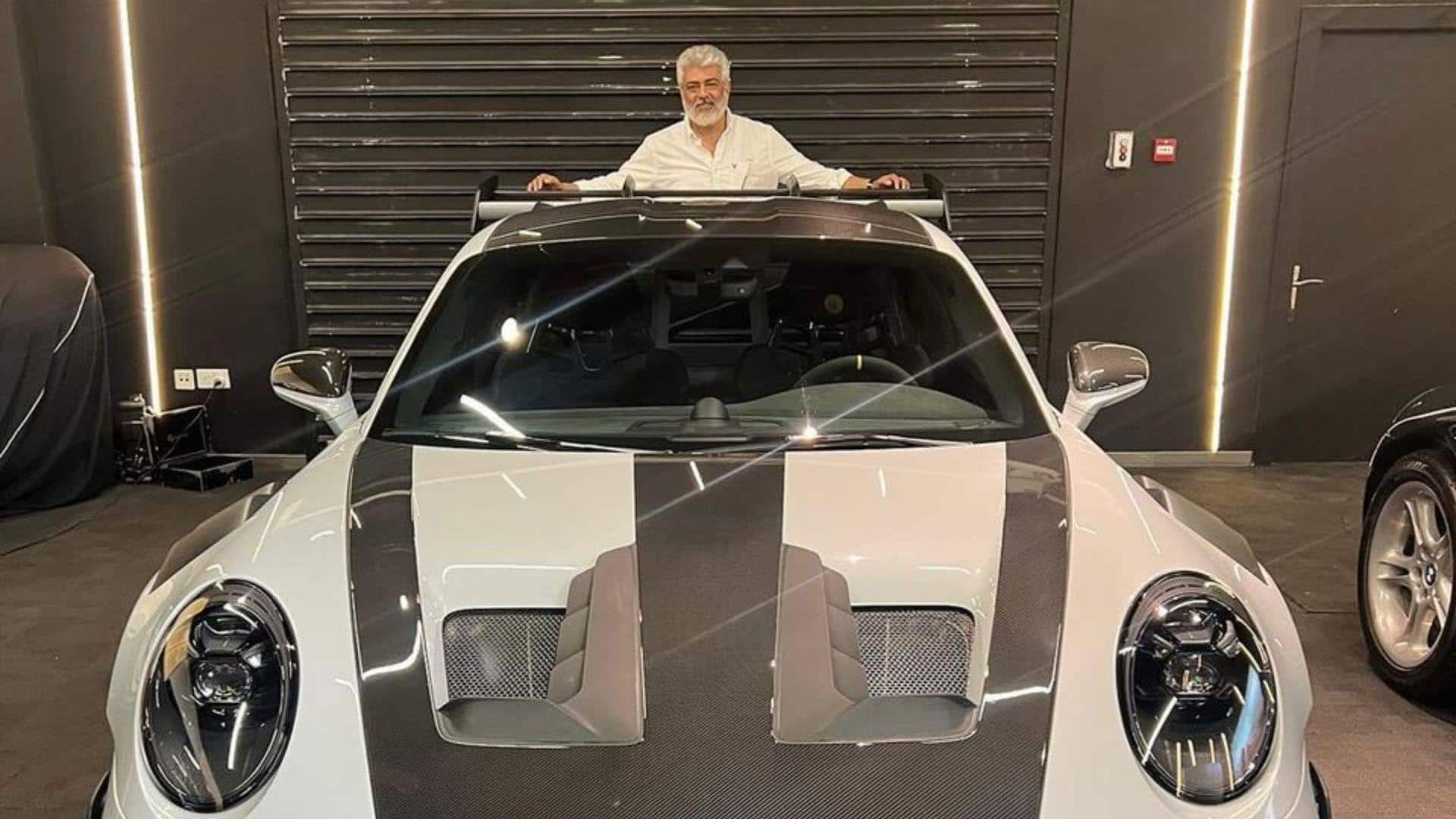 Ajith Kumar buys Porsche GT3 RS worth ₹4cr after Ferrari