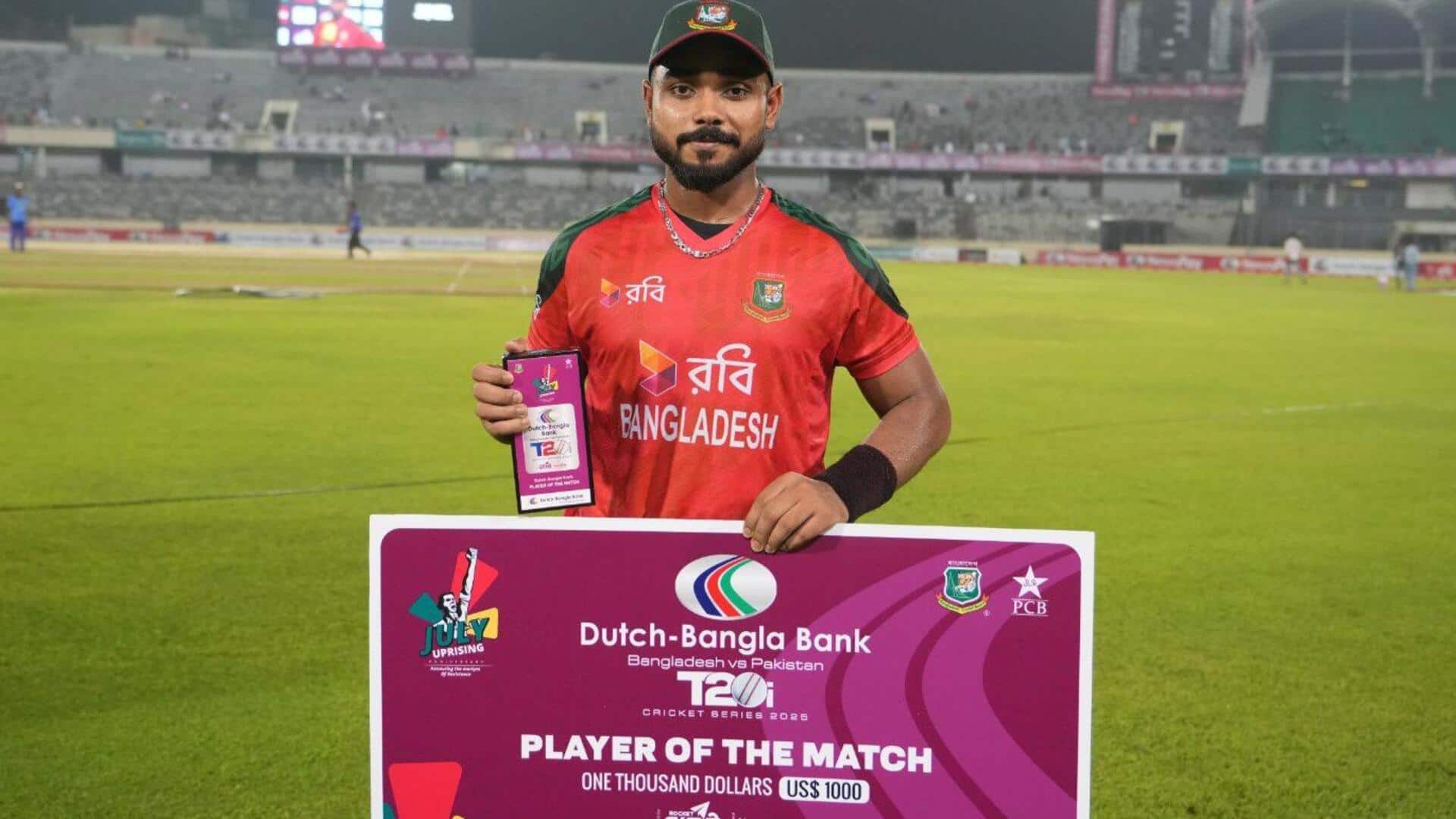 1st T20I, Parvez Hossain Emon floors Pakistan with 56*: Stats 1st T20I, Parvez Hossain Emon floors Pakistan with 56*: Stats