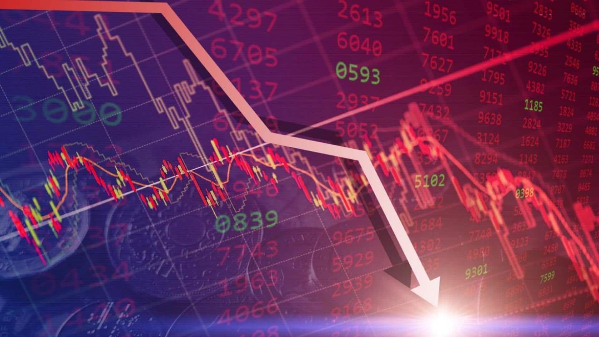 Sensex tanks 550 points, Nifty slips below 25,000 mark Sensex tanks 550 points, Nifty slips below 25,000 mark