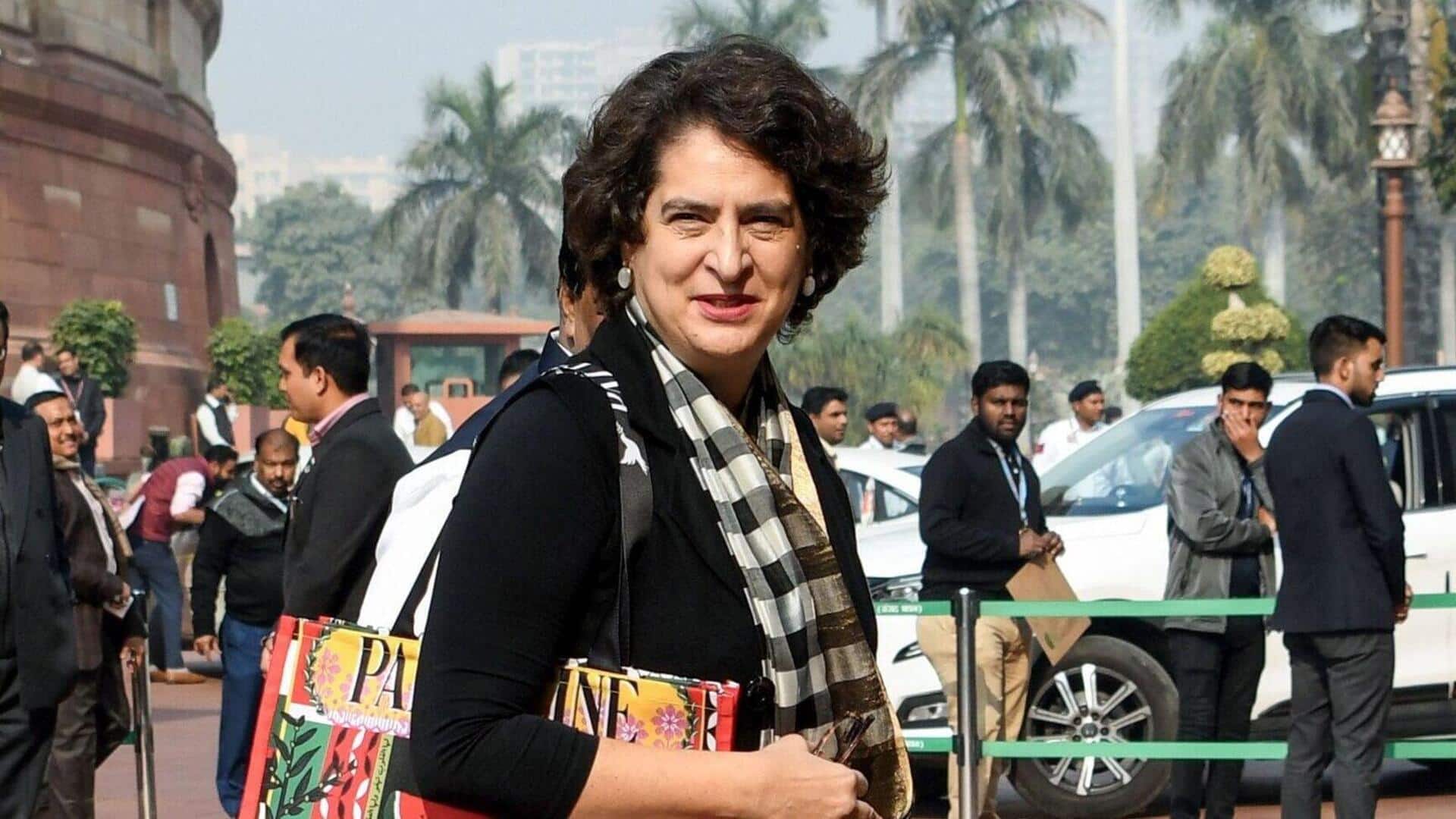Priyanka defends Rahul Gandhi after SC's 'true Indian' remark