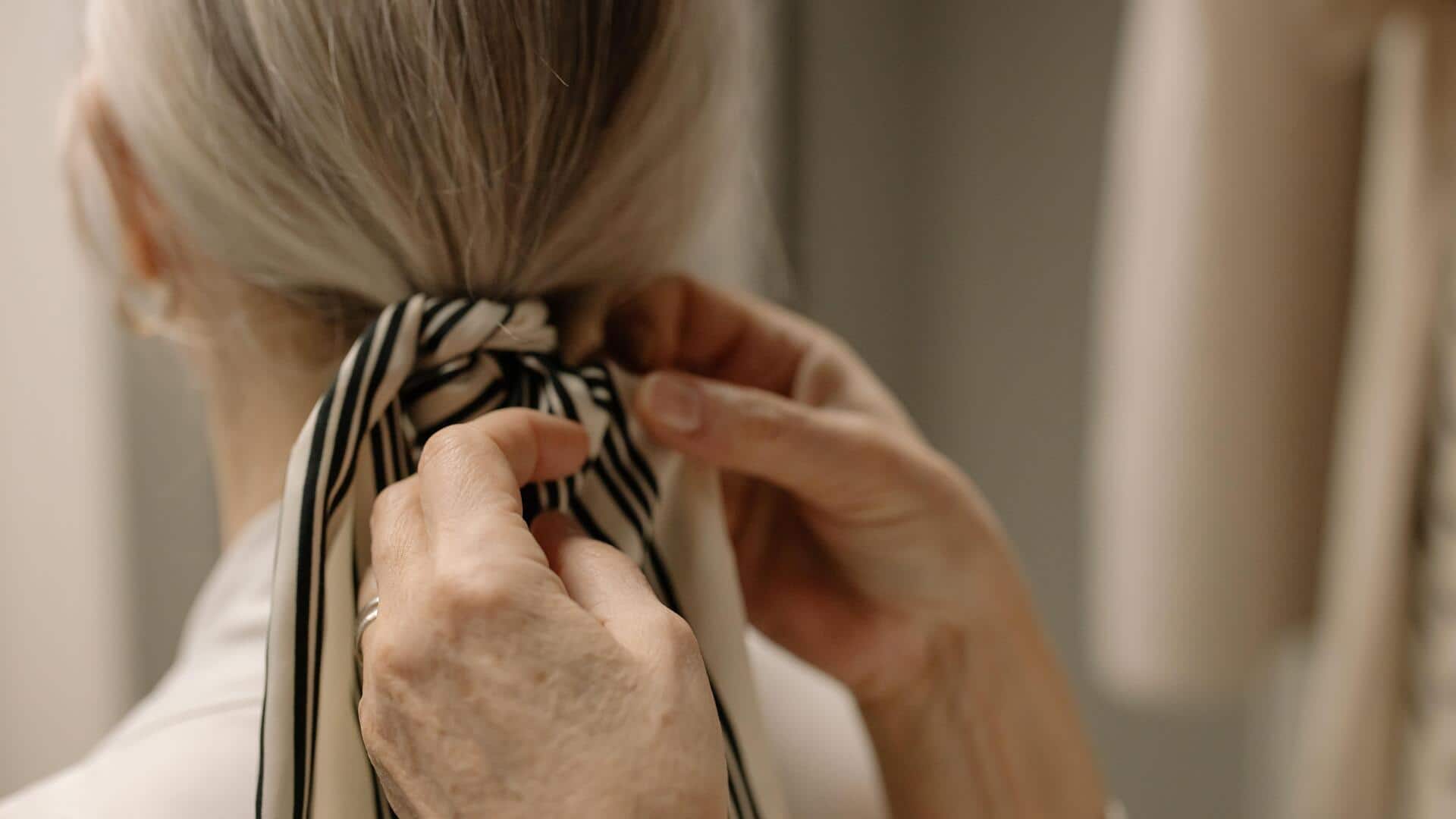 Make your hairstyle stand out with these scarf styles